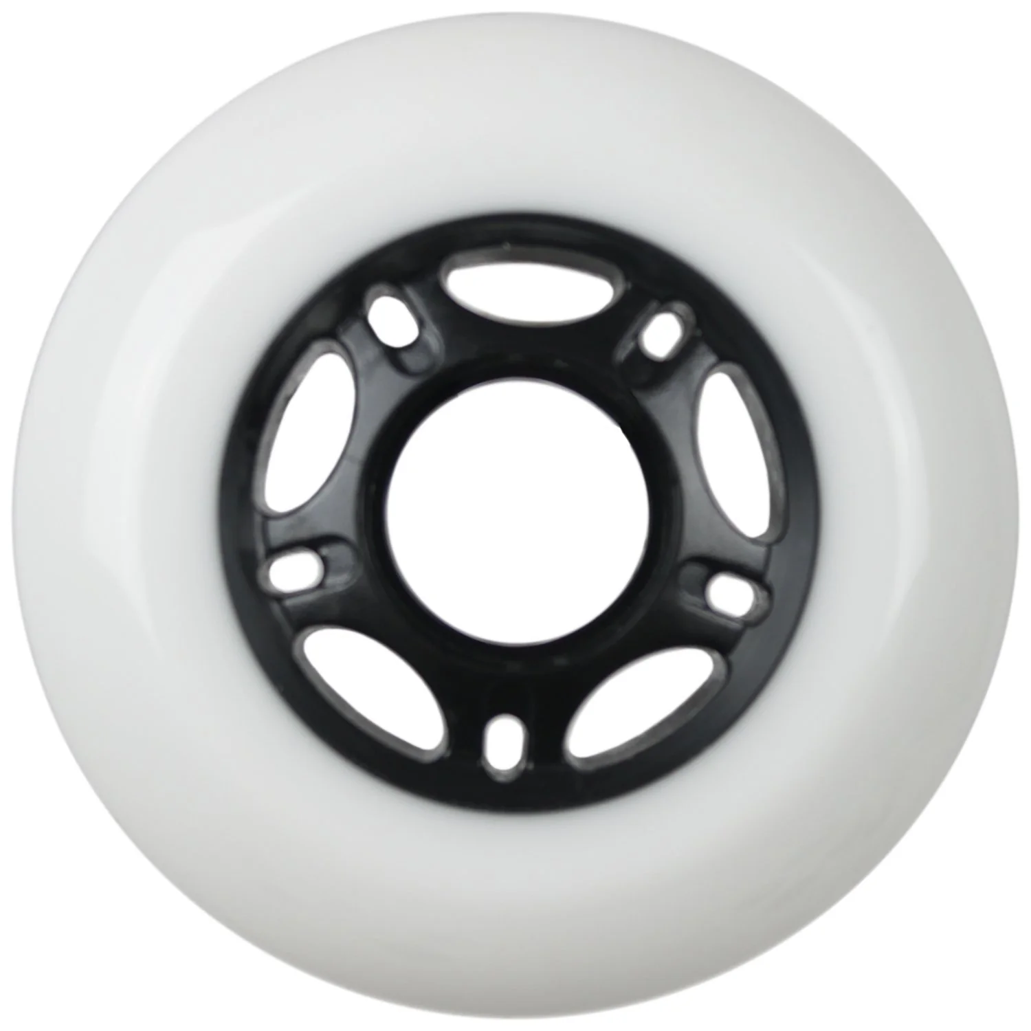 Player's Choice Outdoor Inline Skate Wheels - 76mm 89A White (Single)