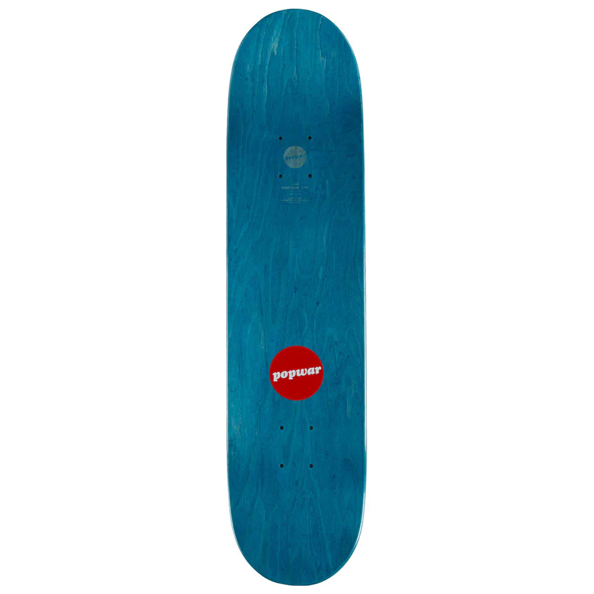 Popwar Heritage Skateboard Deck Praise The Board 8.25" x 32.2" - Image 2