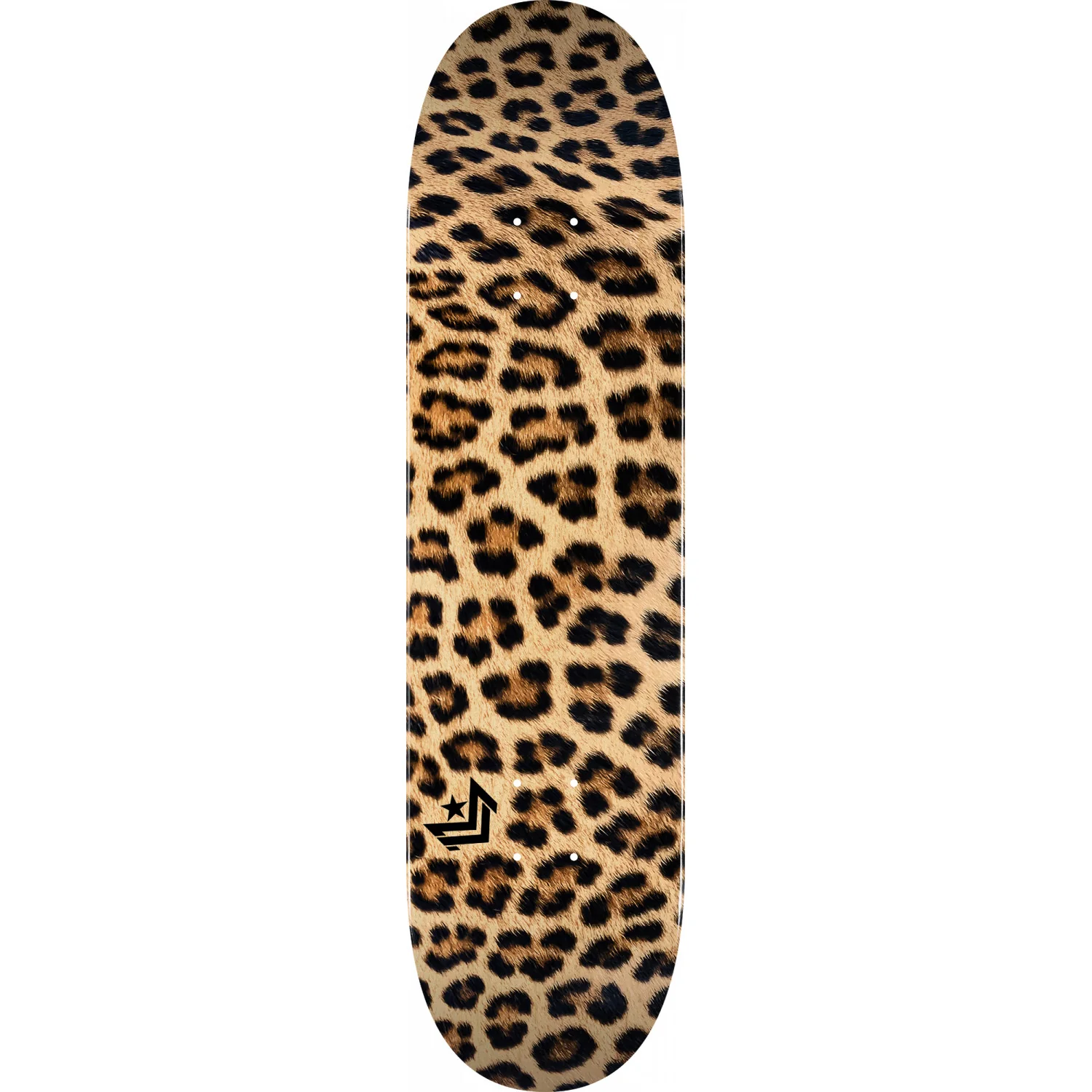 Powell Mini Logo Deck K20 Leopard Fur 7.5" x 28.65" Mini