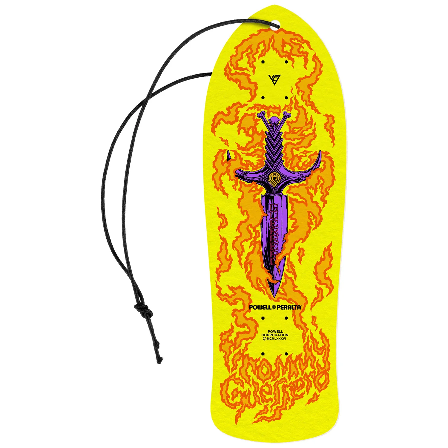Powell Peralta Air Freshener Bones Brigade Series 15 Guerrero Yellow - Image 2
