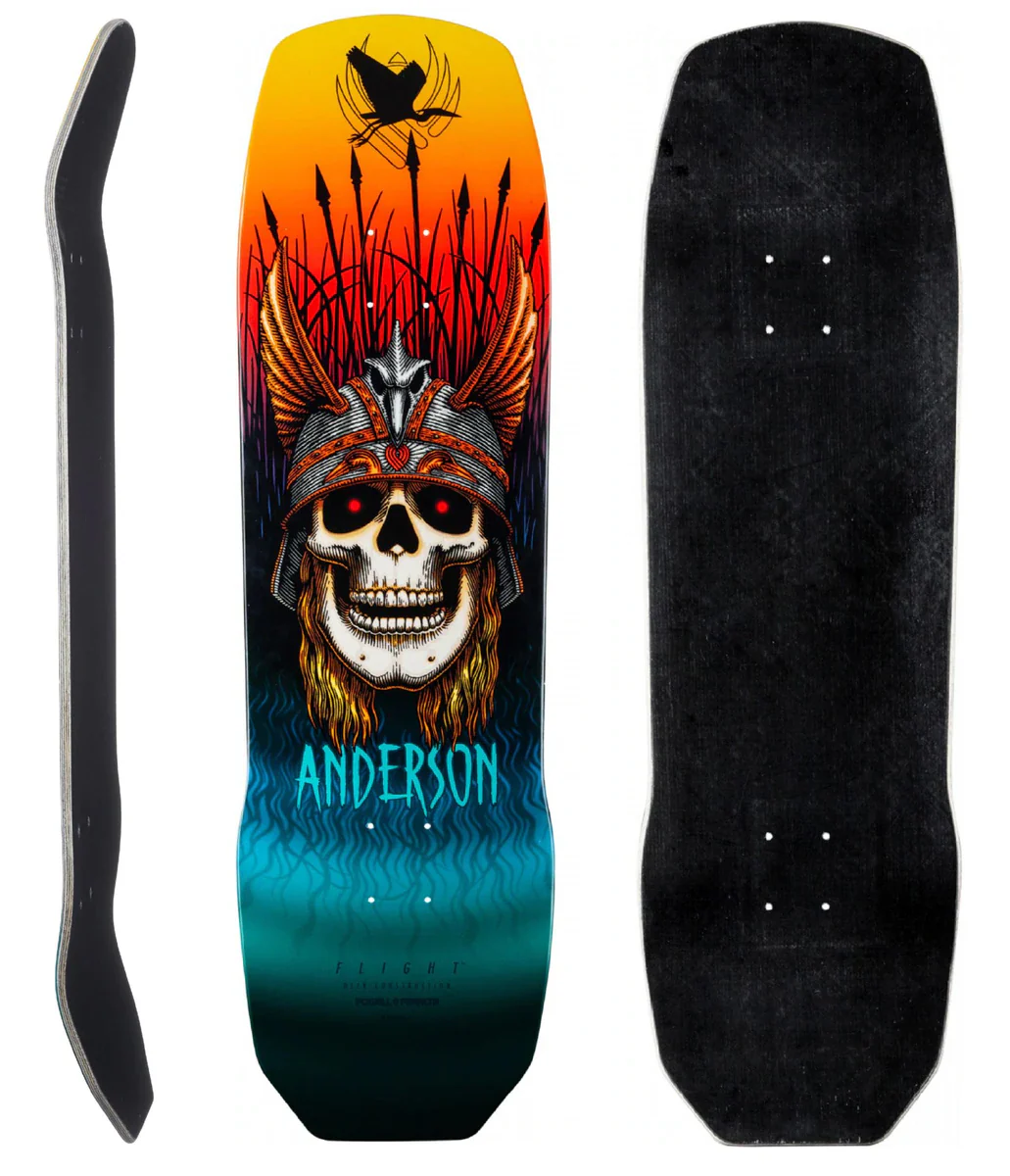 Powell Peralta Andy Anderson Complete 9.13" Independent Trucks / Slime Balls Wheels - Image 2