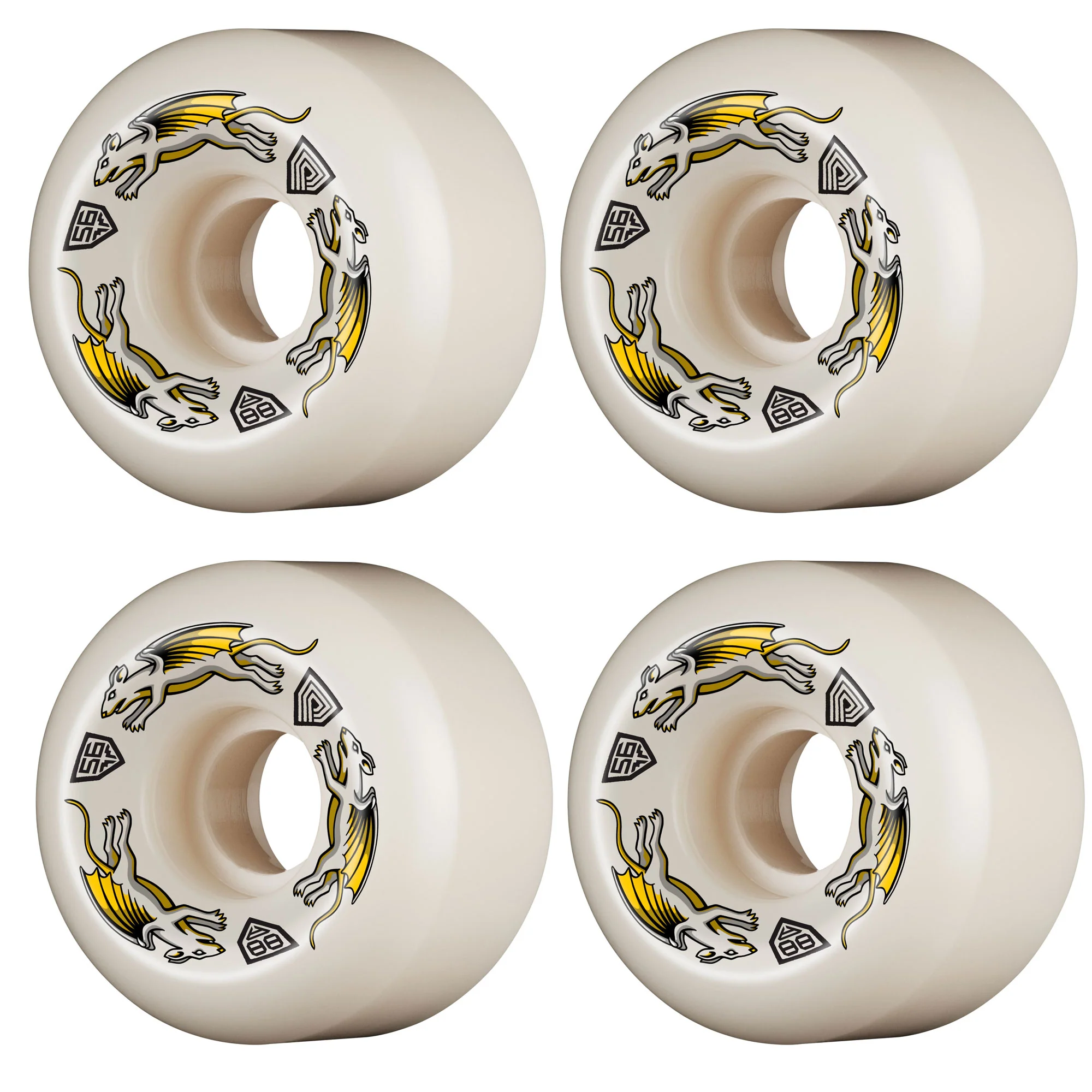 Powell Peralta Andy Anderson Maple 3 9.13" Skateboard Indy Trucks Dragon Wheels - Image 4