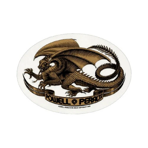 Powell Peralta Dragons Only Sticker 3-Pack Stickers - Image 2