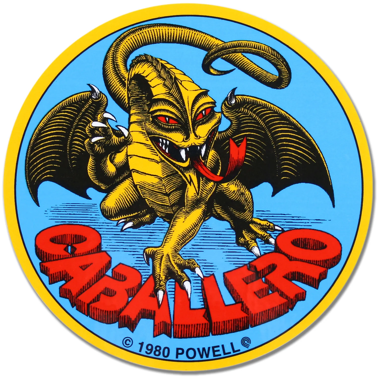 Powell Peralta Dragons Only Sticker 3-Pack Stickers - Image 4