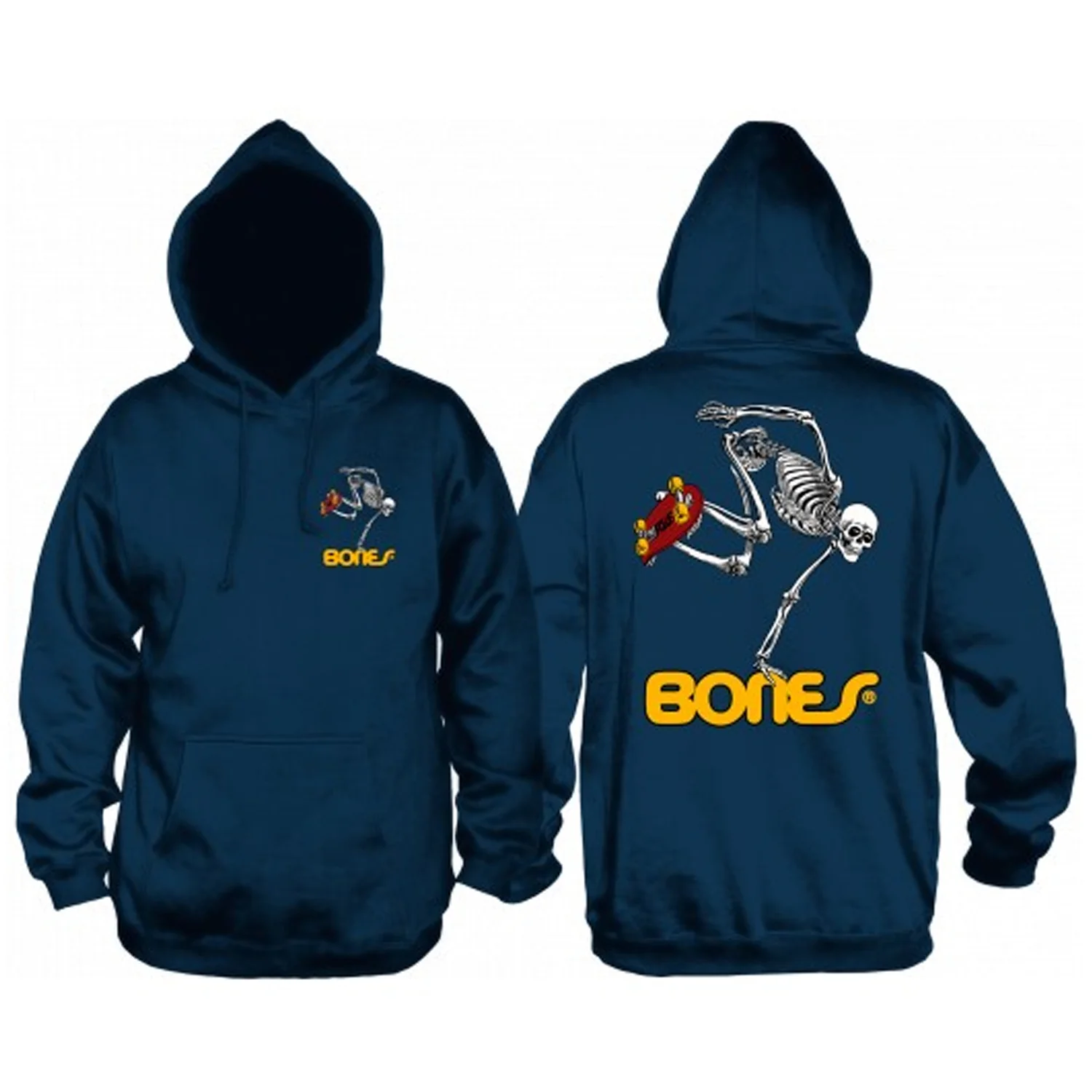 Powell Peralta Hoodie Skeleton Navy
