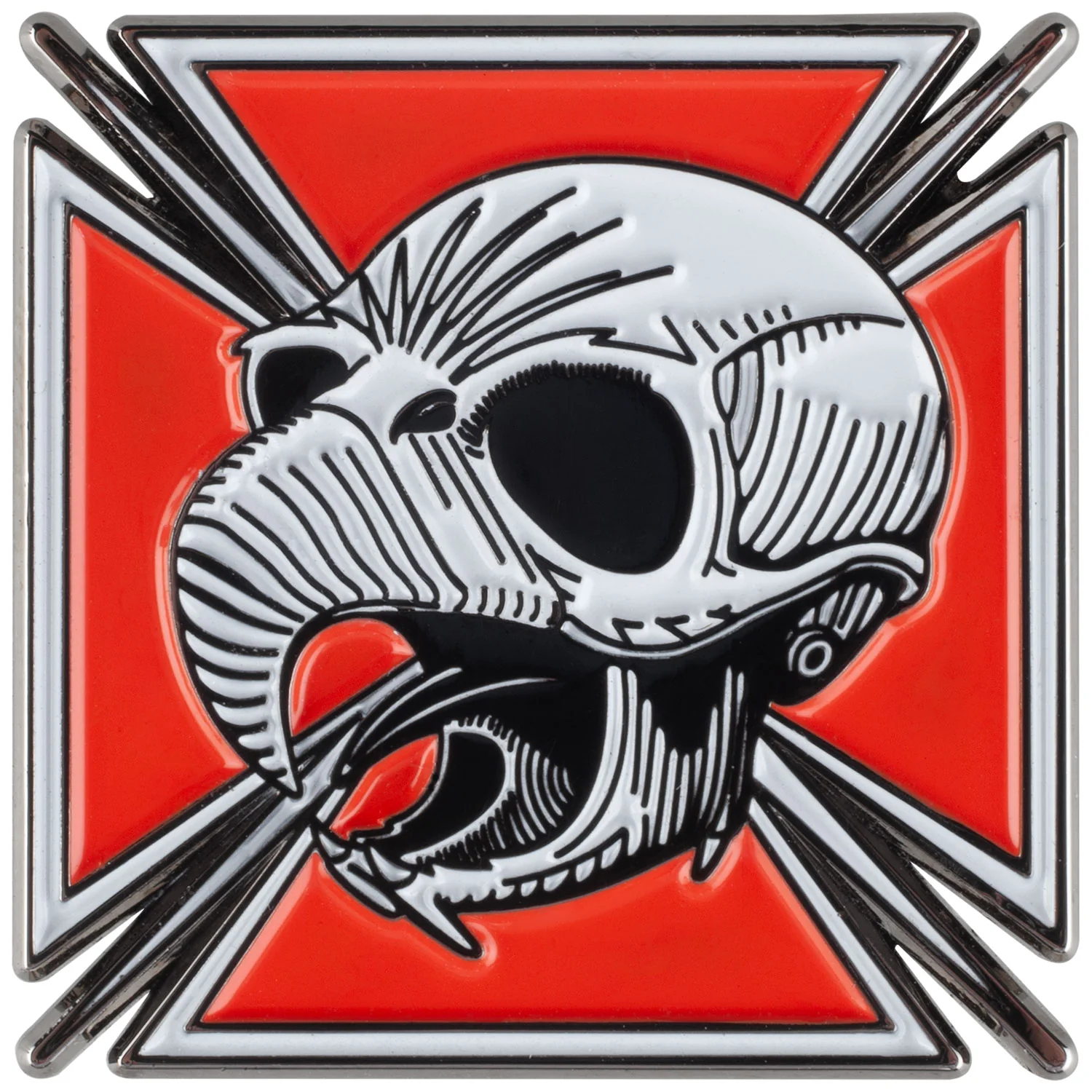 Powell Peralta Lapel Pin Bones Brigade Series 15 Hawk Lime - Image 2