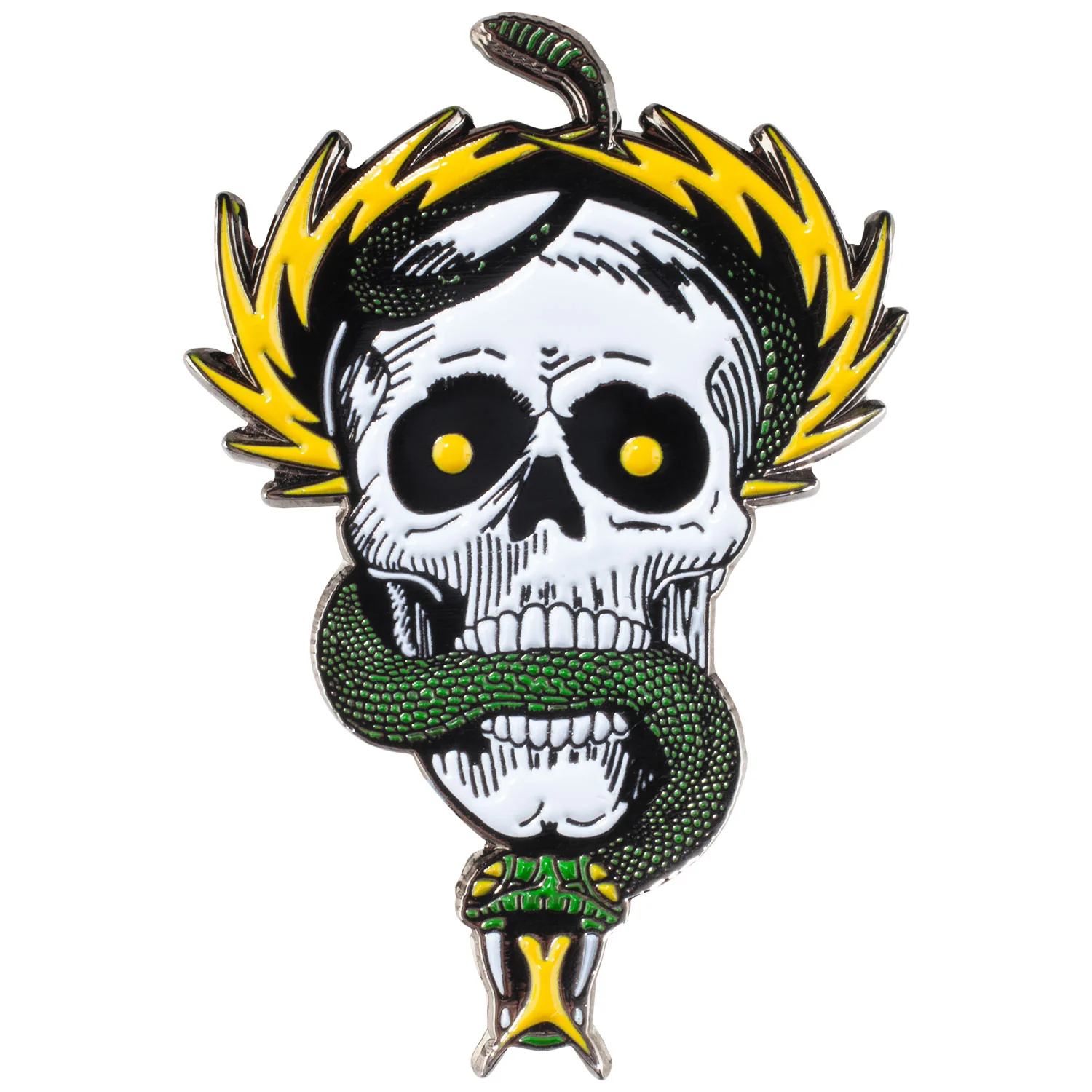 Powell Peralta Lapel Pin Bones Brigade Series 15 McGill White - Image 2