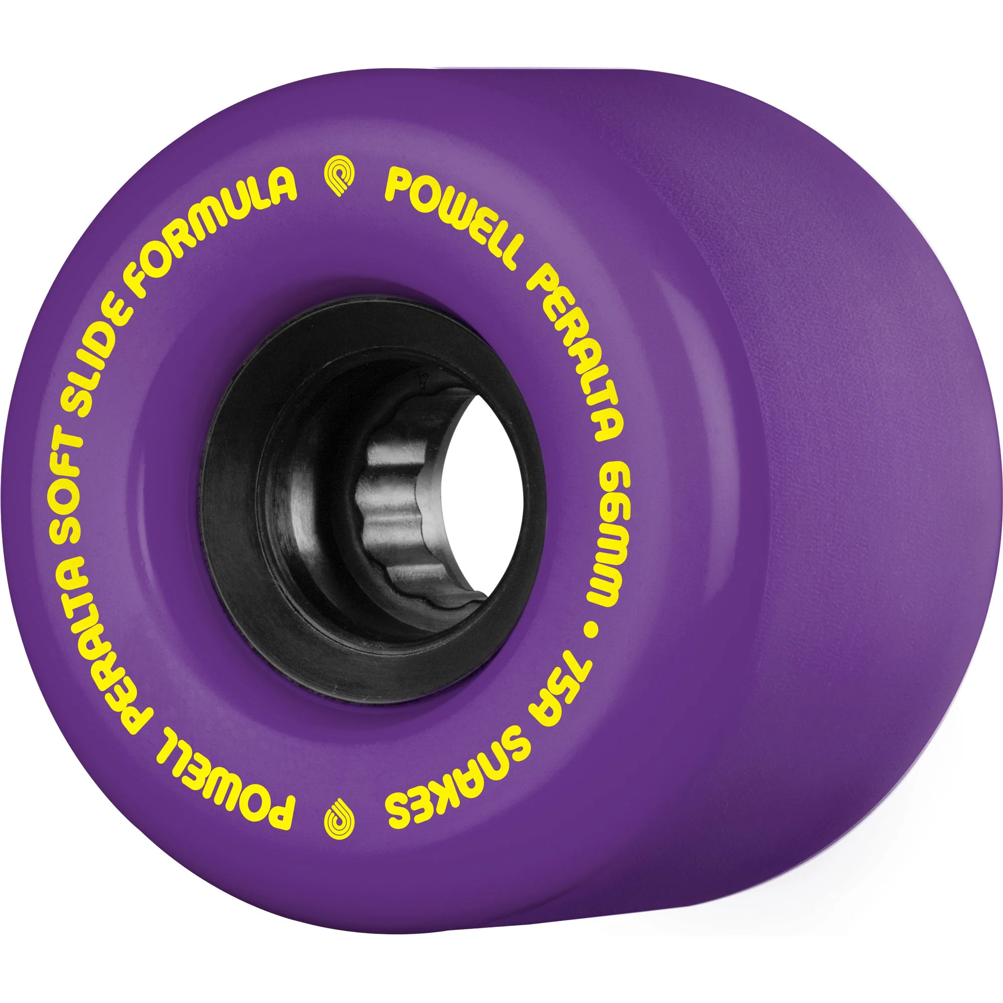 Powell Peralta Longboard Cruiser Wheels 66mm Snakes 75A Purple - Image 2