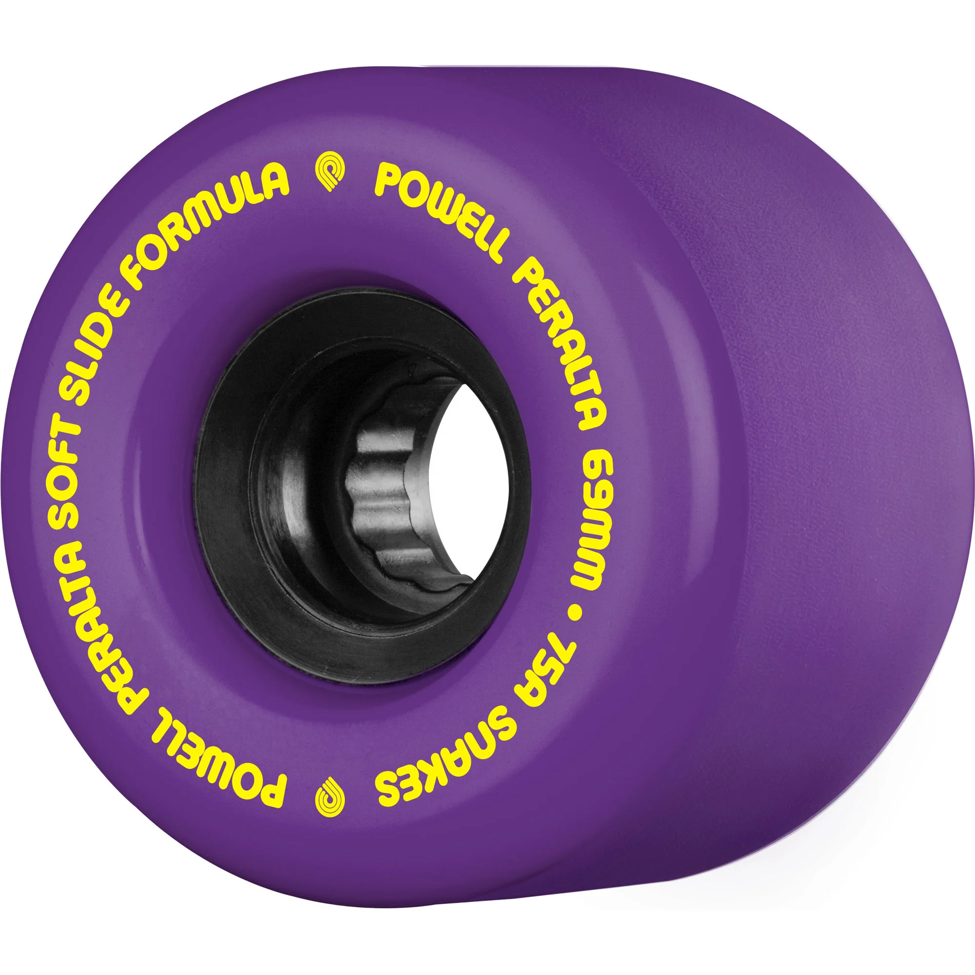 Powell Peralta Longboard Cruiser Wheels 69mm Snakes 75A Purple - Image 2