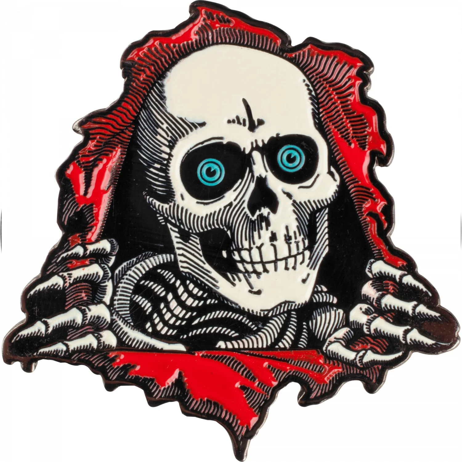 Powell Peralta Ripper Skateboard Lapel Pin