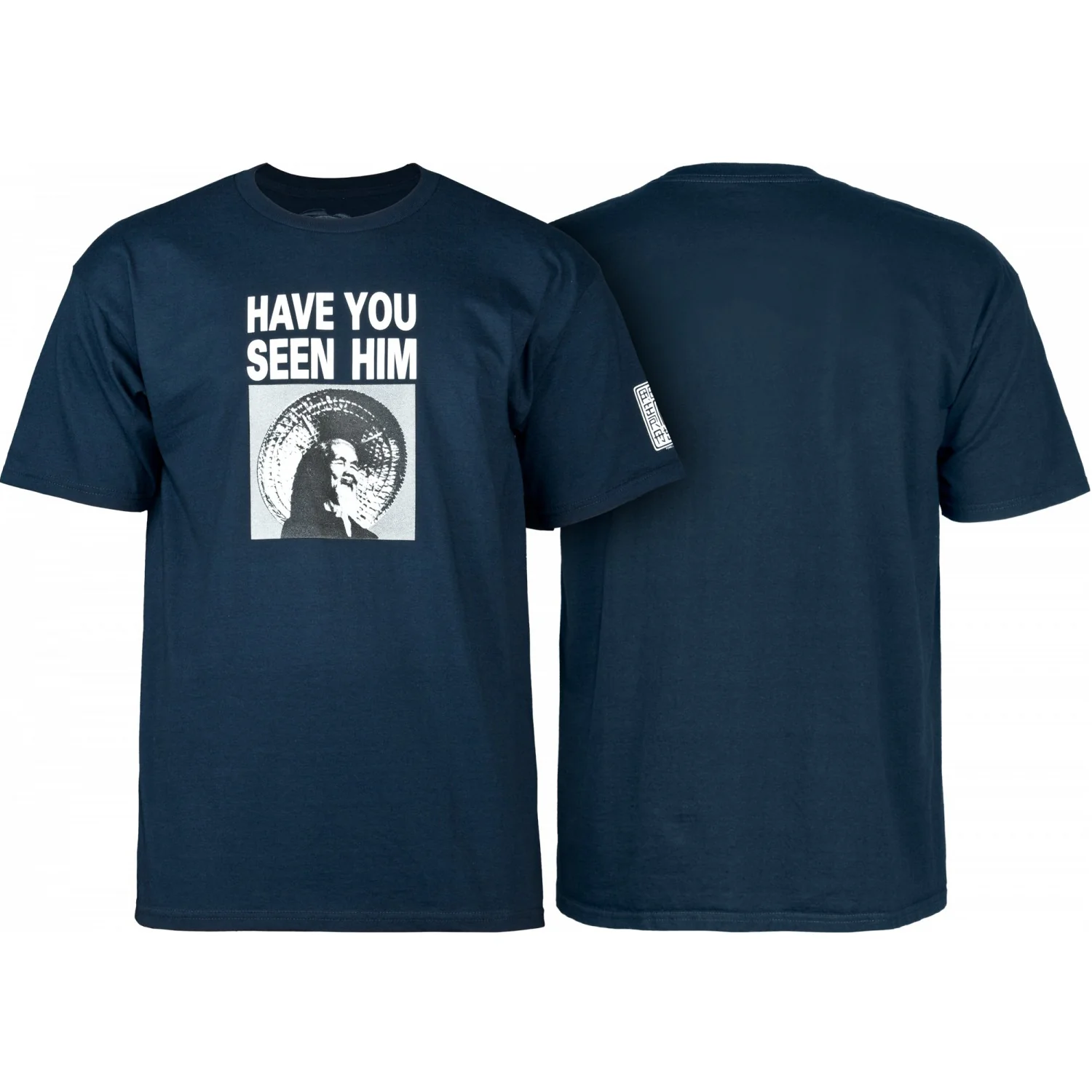 Powell Peralta Shirt Animal Chin Navy