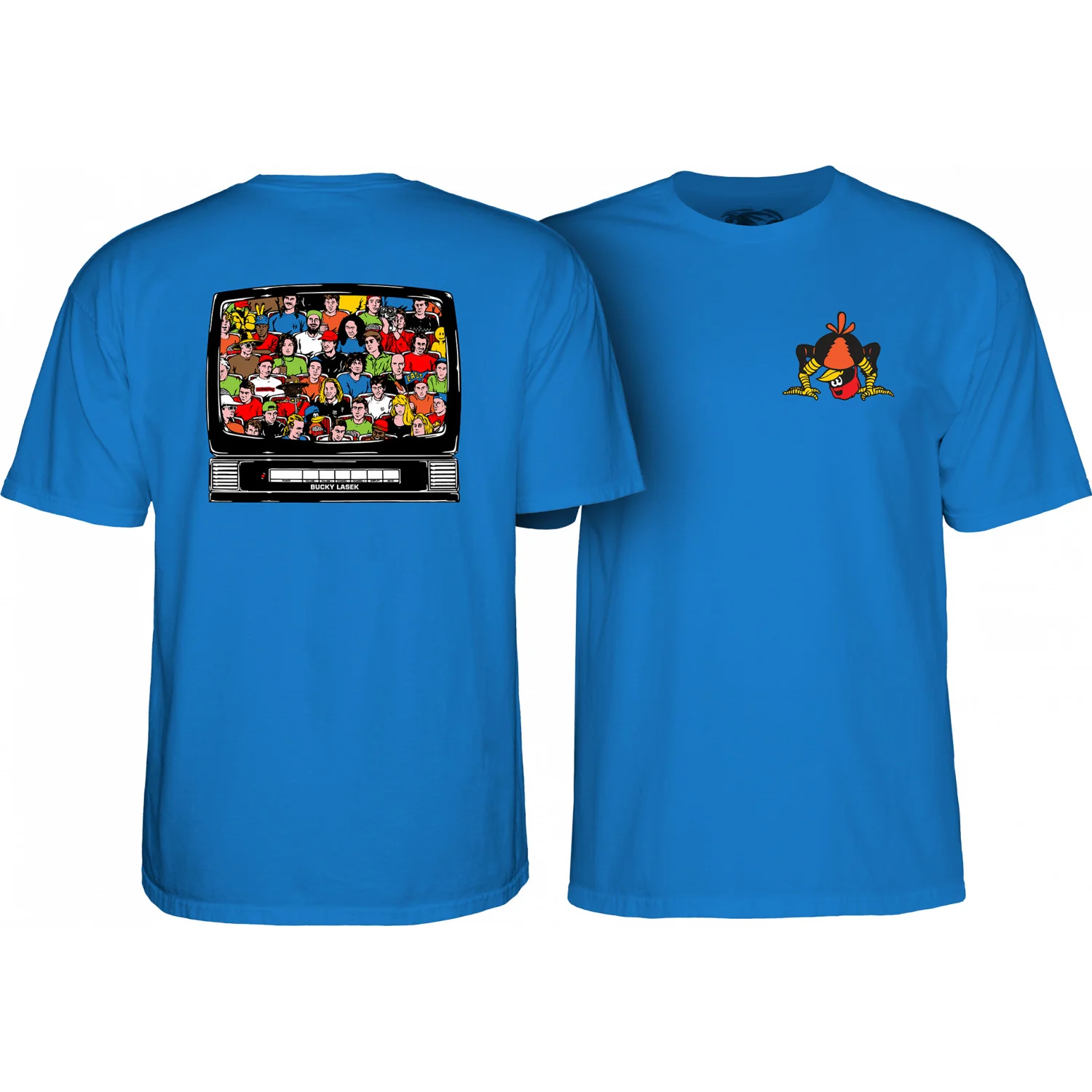 Powell Peralta Shirt Bucky Lasek Stadium Royal Blue