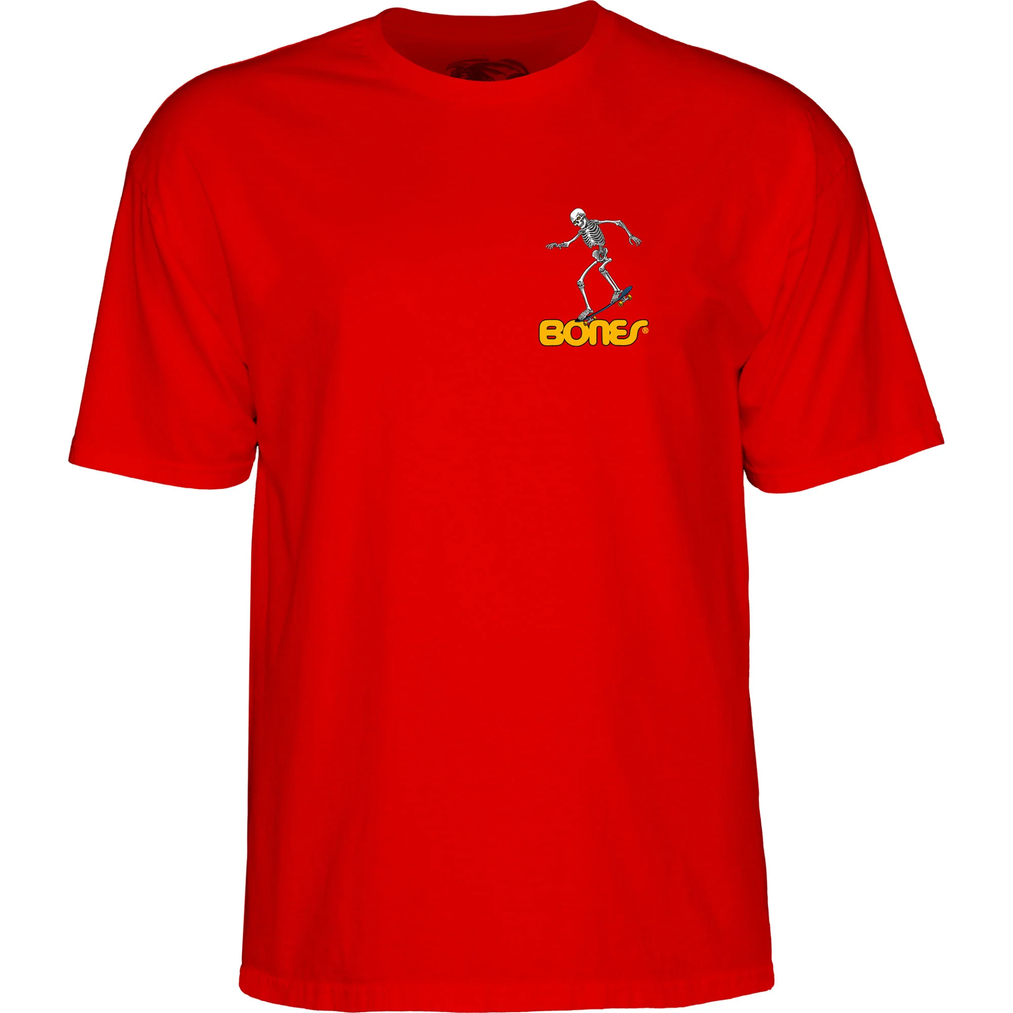 Powell Peralta Shirt Skateboard Skeleton 3 Red - Image 3