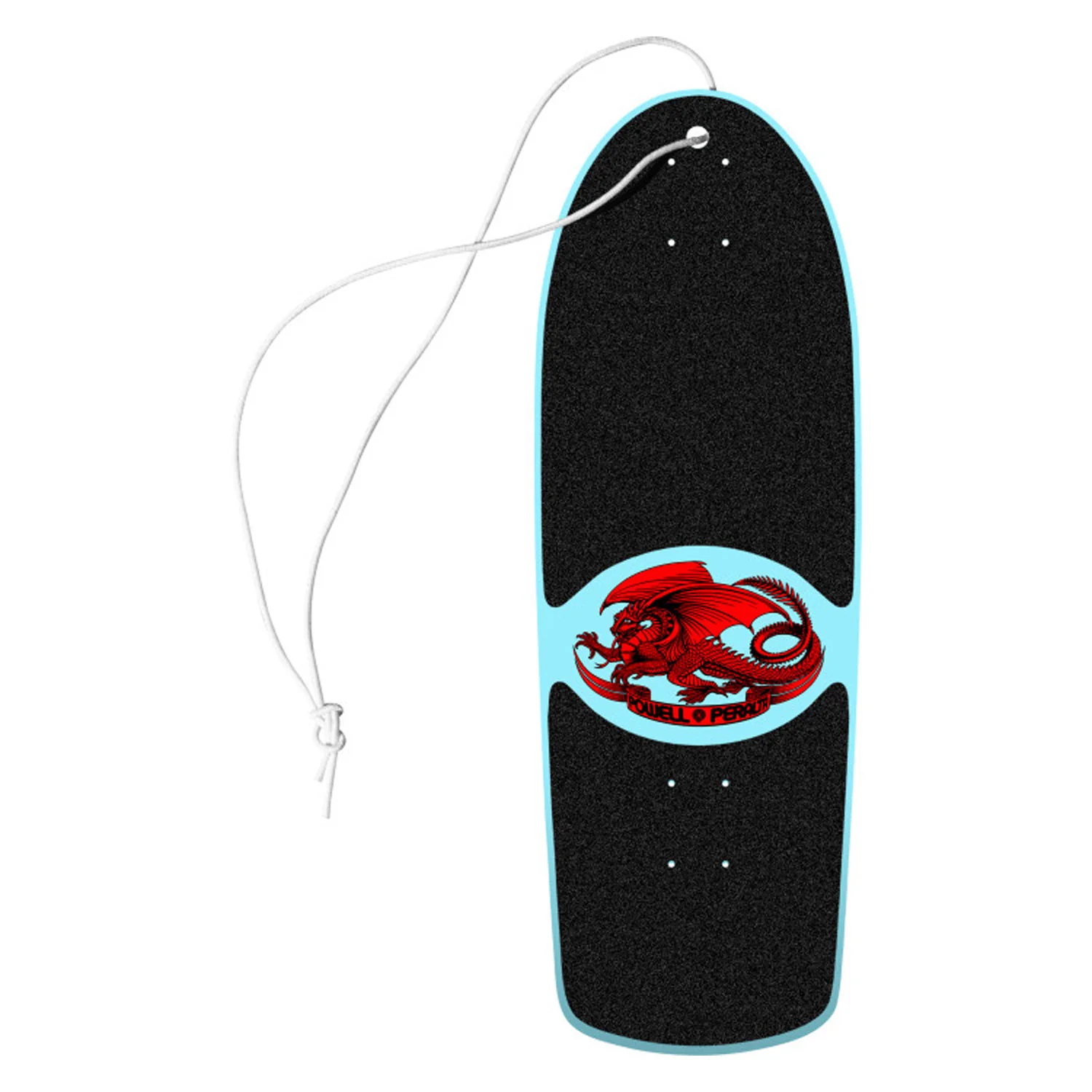 Powell Peralta Skateboard Air Freshener Metallica Colab Light Blue - Pineapple Scent - Image 3