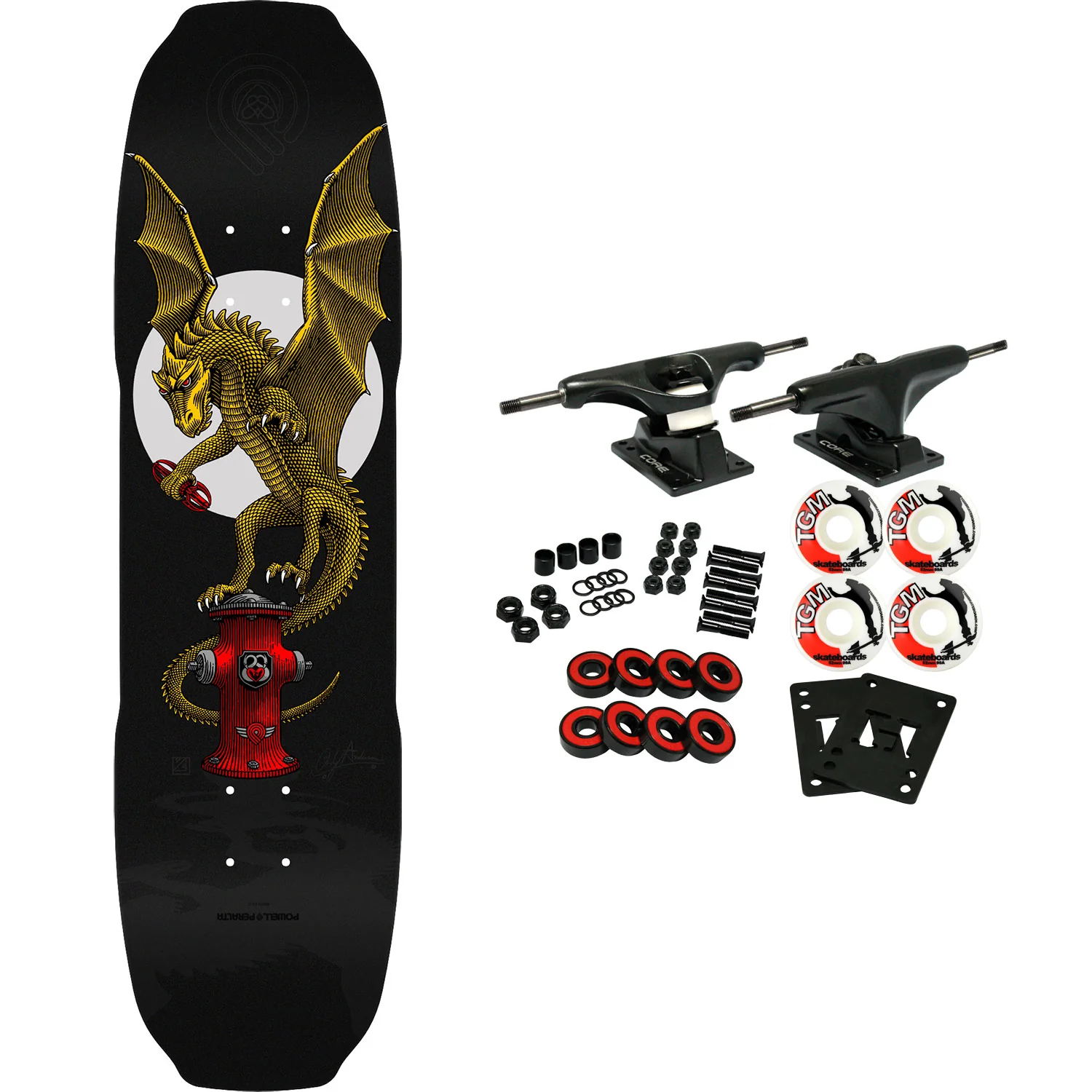 Powell Peralta Skateboard Complete Andy Anderson Baby Heron Vajra 8.4" x 32.5"