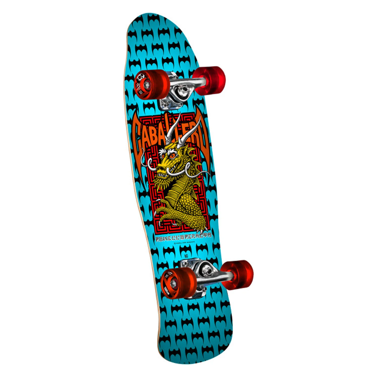 Powell Peralta Skateboard Complete Cruiser Mini Cab Street Blue 8.0" x 29.5"