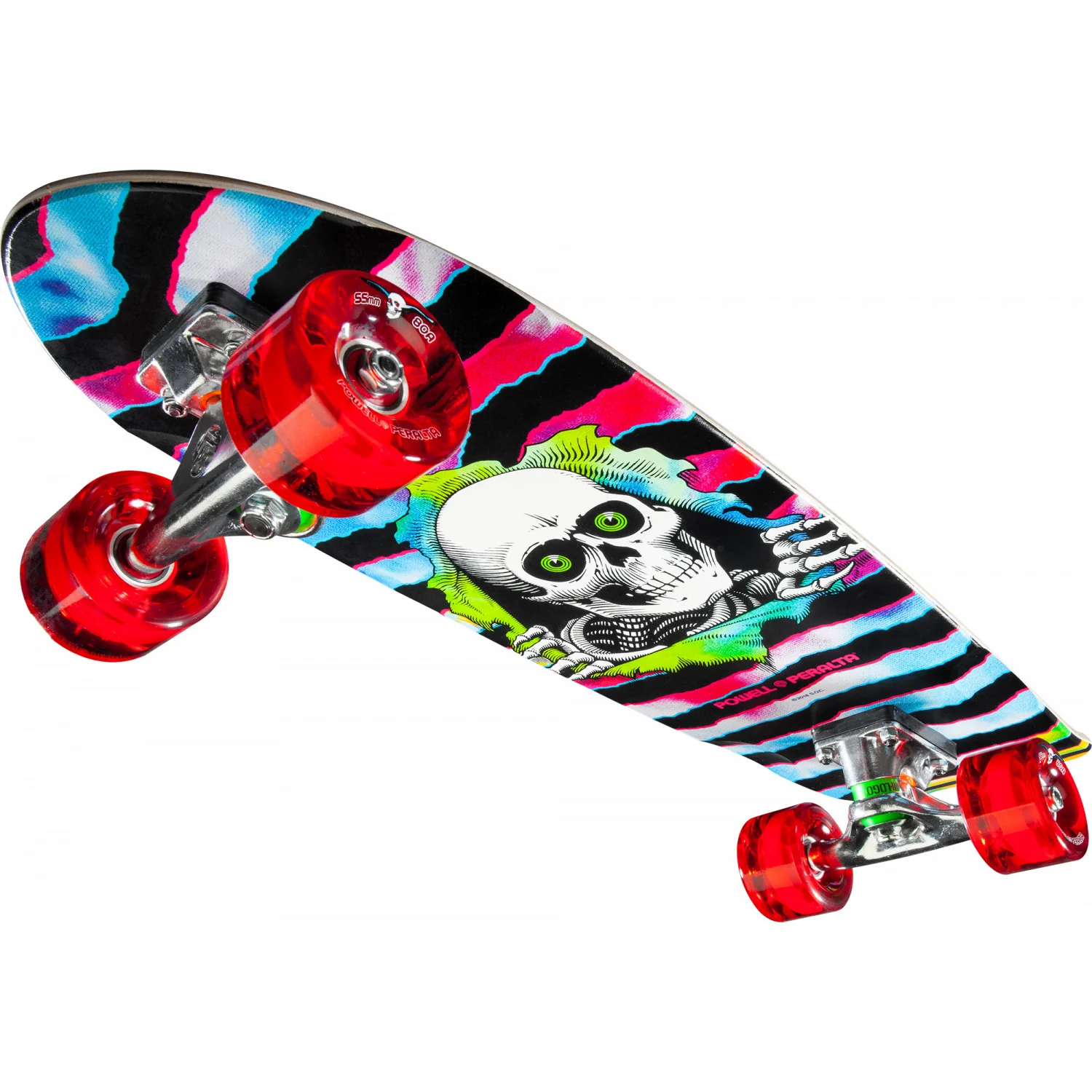 Powell Peralta Skateboard Complete Cruiser Sidewalk Surfer Tie Dye Ripper 7.75" x 27.2" - Image 4