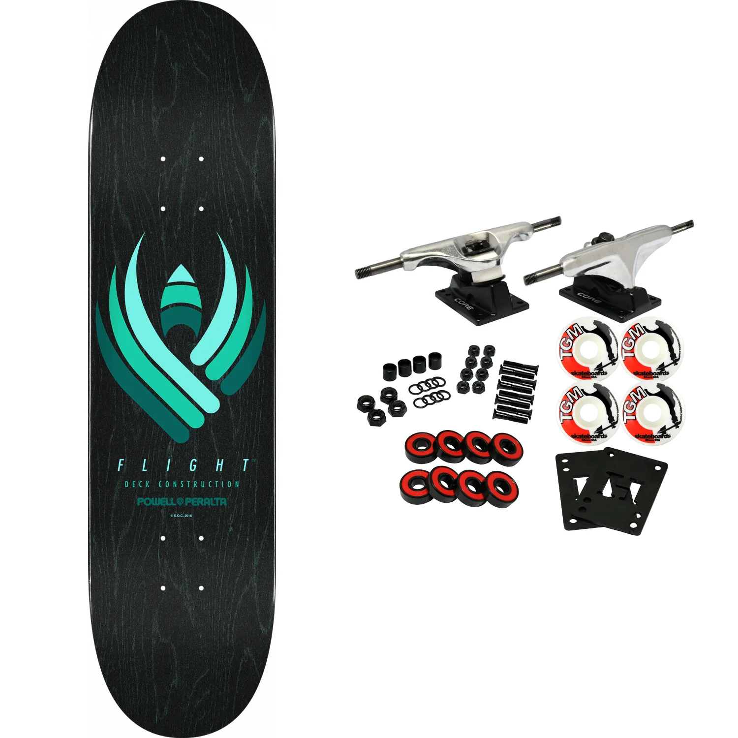Powell Peralta Skateboard Complete Flight 244 Retro K26 8.5" x 32.08"
