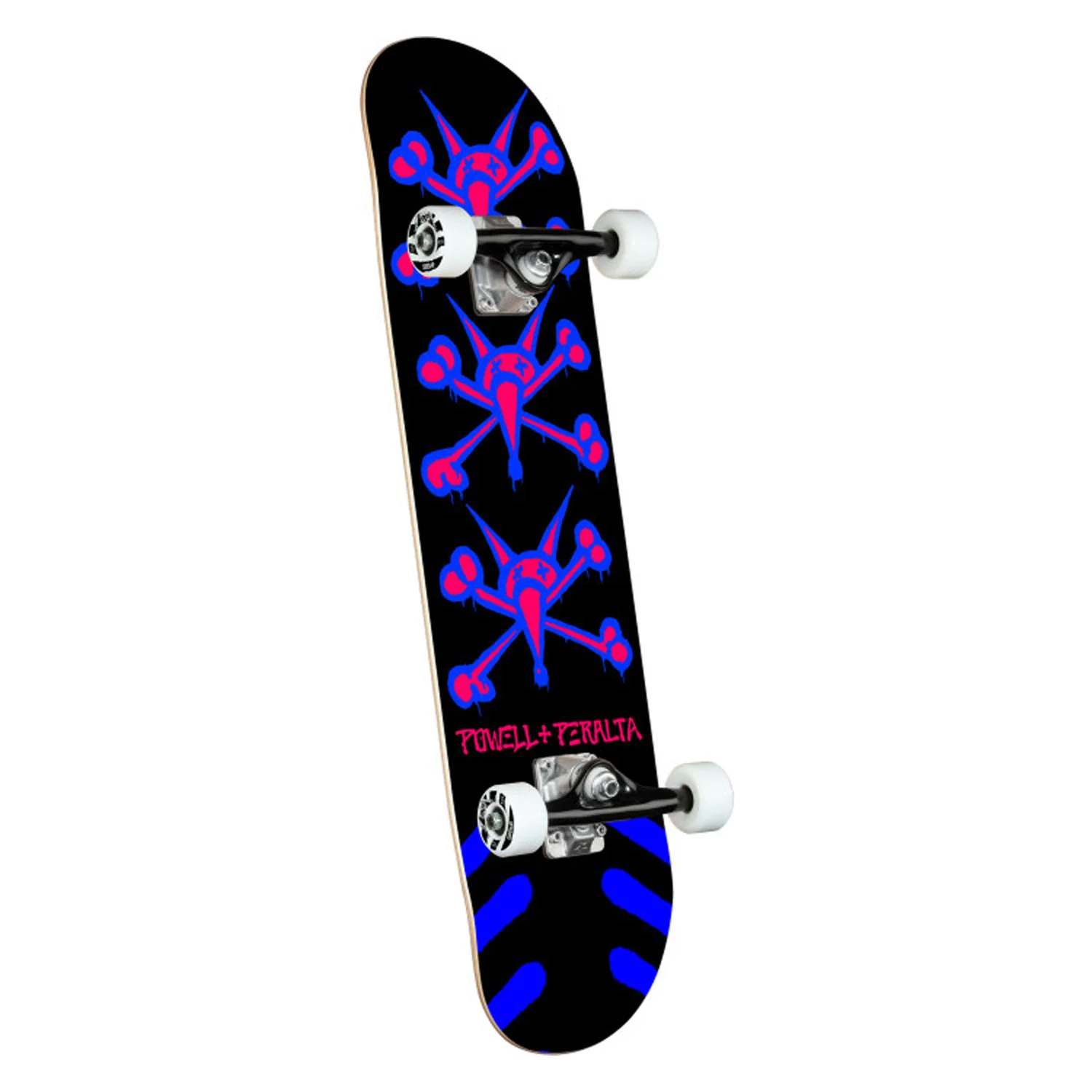 Powell Peralta Skateboard Complete Vato Rats Black/Blue 8.0" x 31.45"