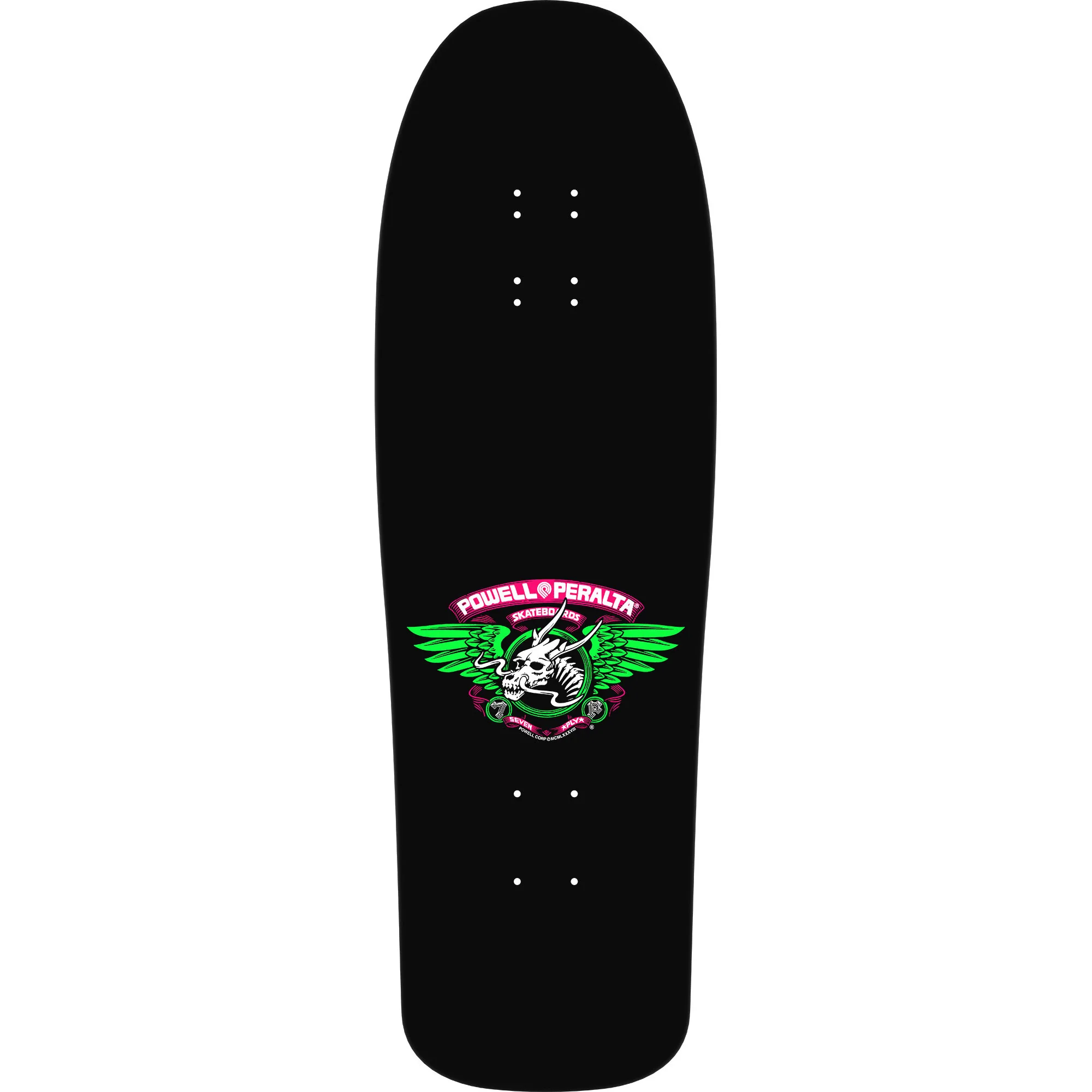 Powell Peralta Skateboard Deck Caballero Mask Blacklight Old School Reissue - Image 2
