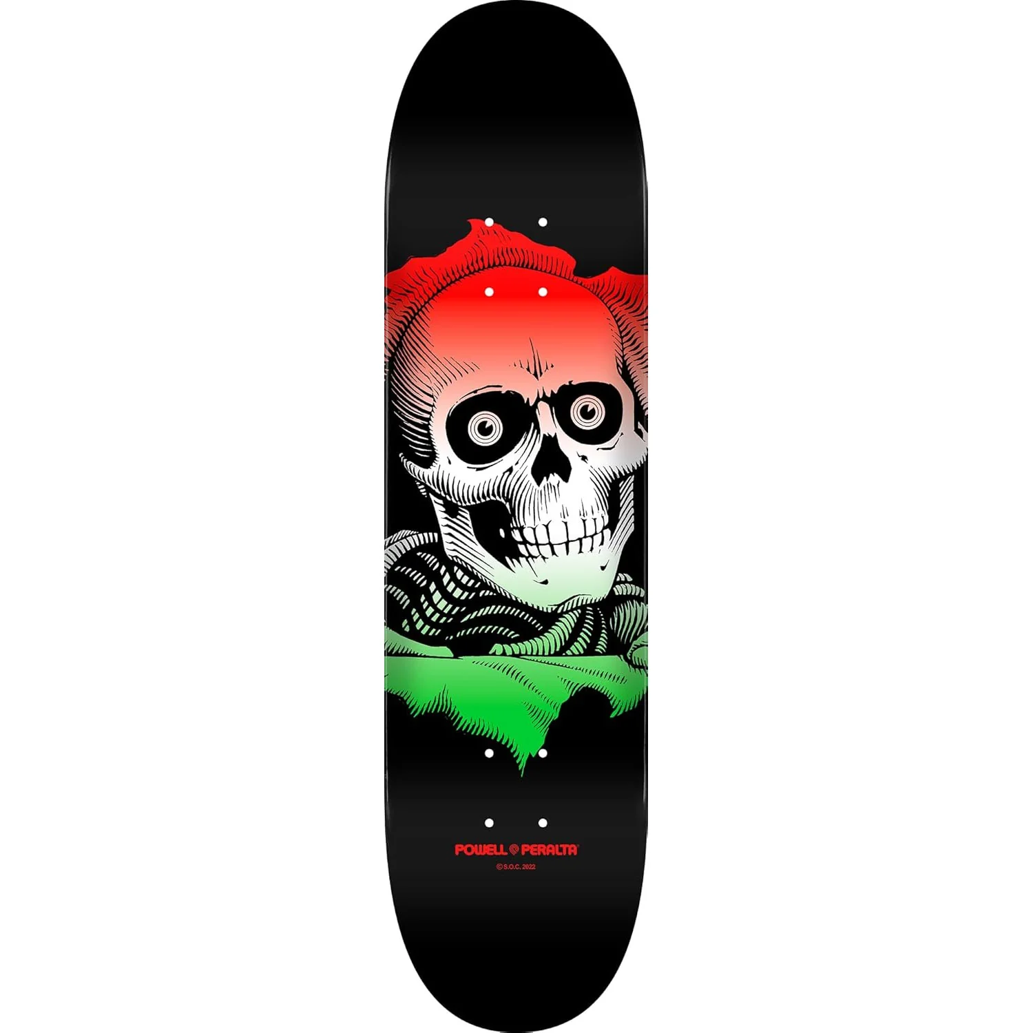 Powell Peralta Skateboard Deck Ripper Green Fade 8.0" x 31.45"