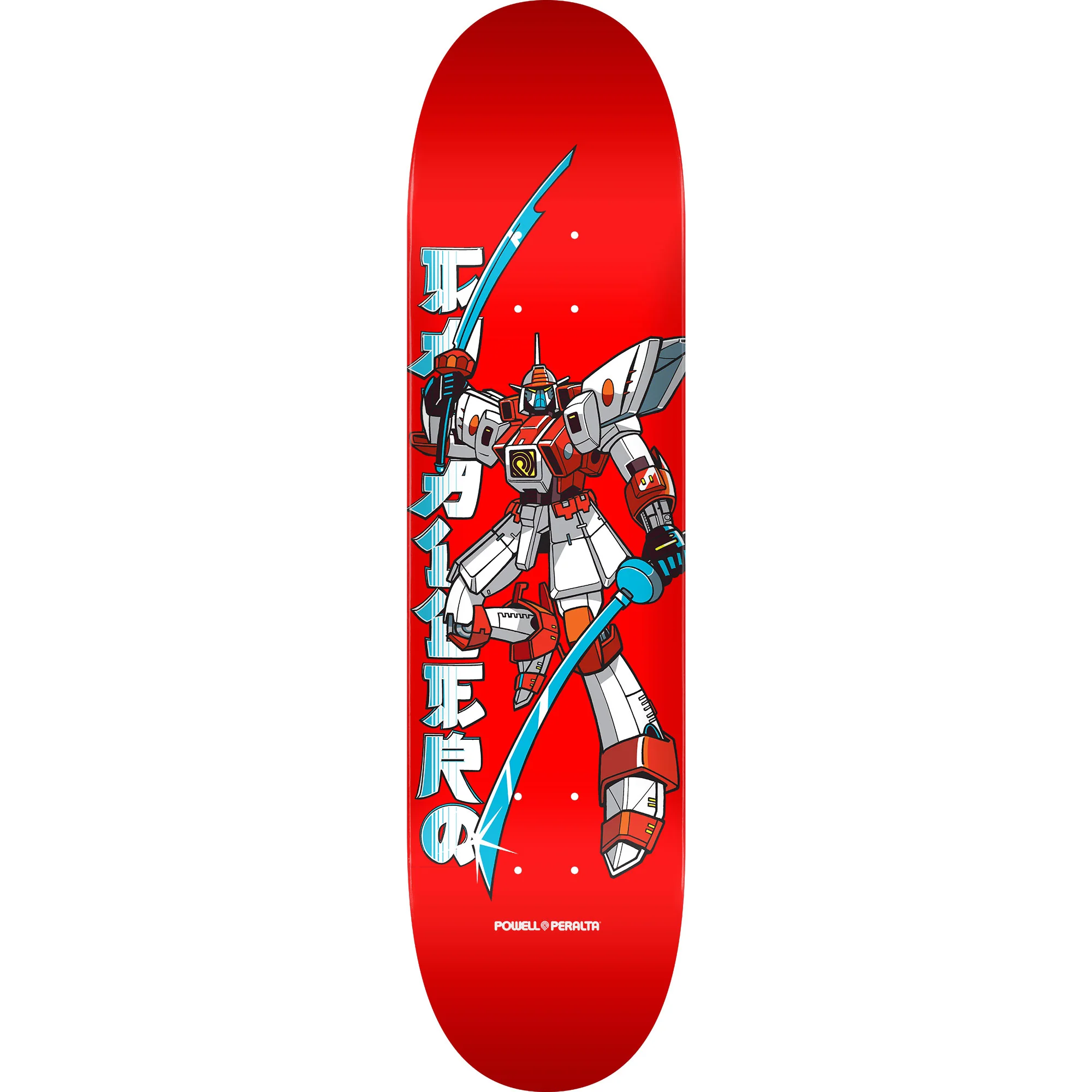 Powell Peralta Skateboard Deck Steve Caballero Gundam Red 8.25" x 31.95"