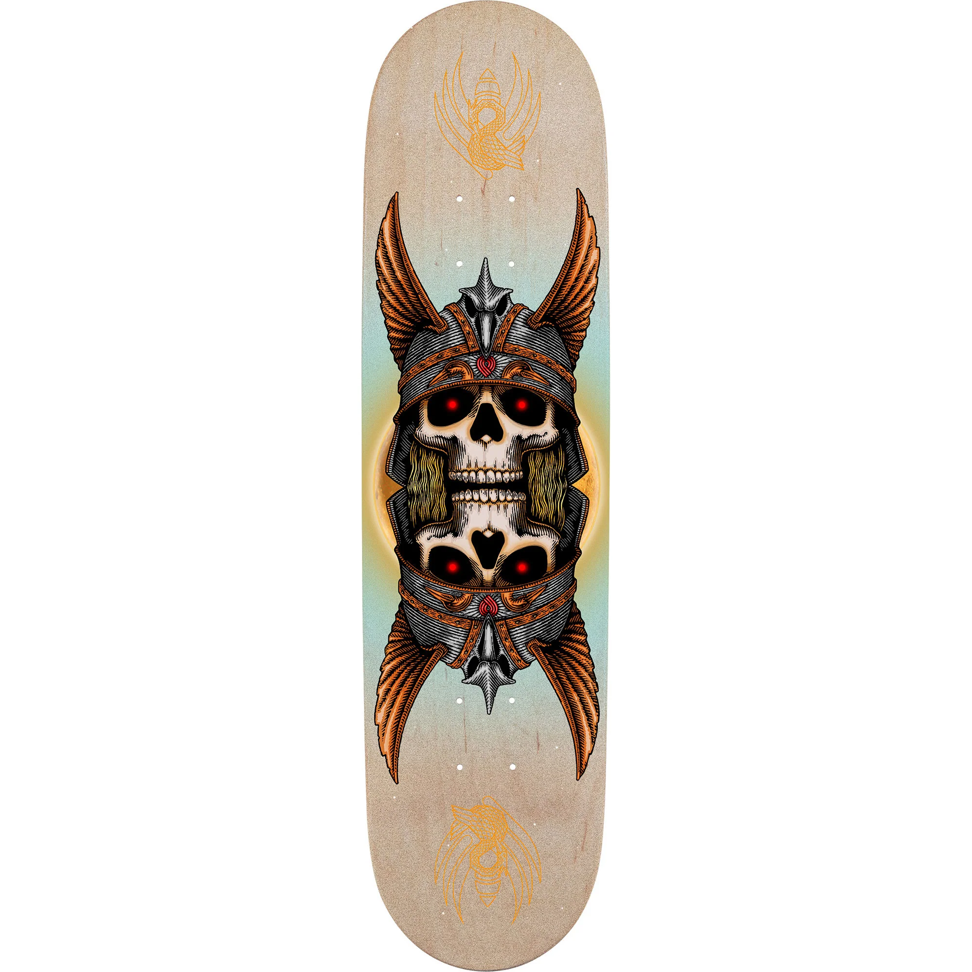 Powell Peralta Skateboard Griptape Andy Anderson Skull Egg Clear 10.5" x 33" - Image 2