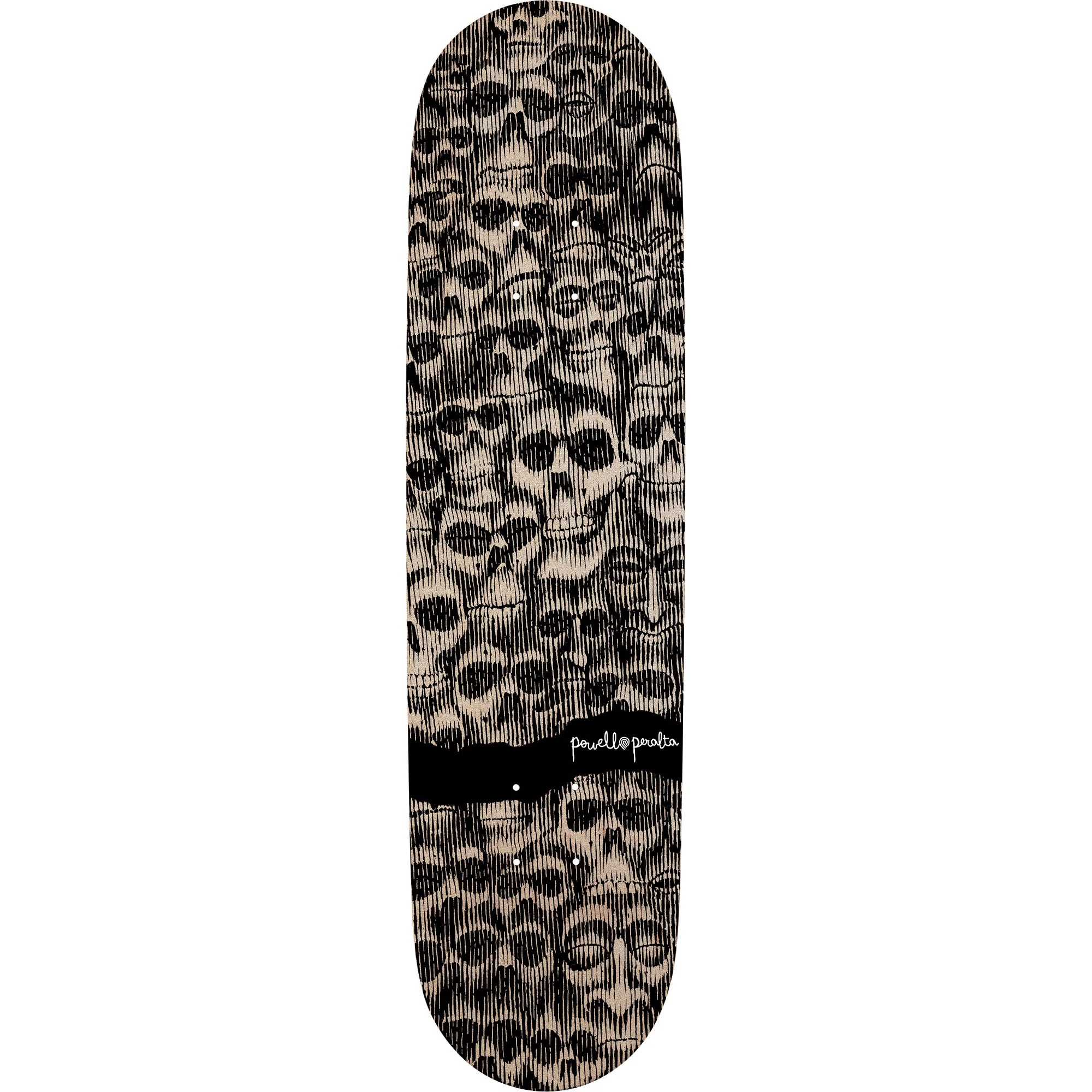 Powell Peralta Skateboard Griptape Color Me Skullz Clear 10.5" x 33" - Image 2