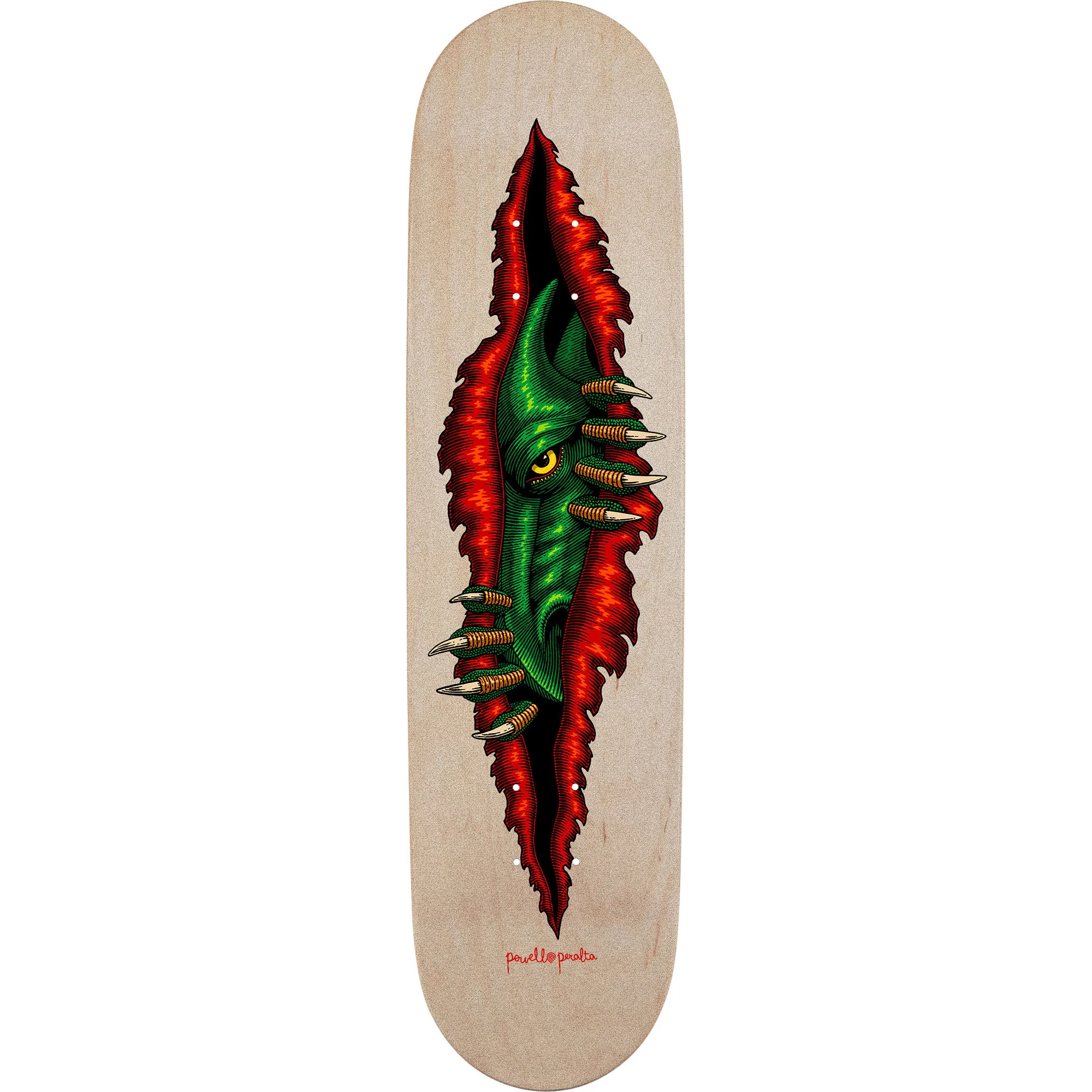 Powell Peralta Skateboard Griptape Dragon Peeker Clear 10.5" x 33" - Image 2