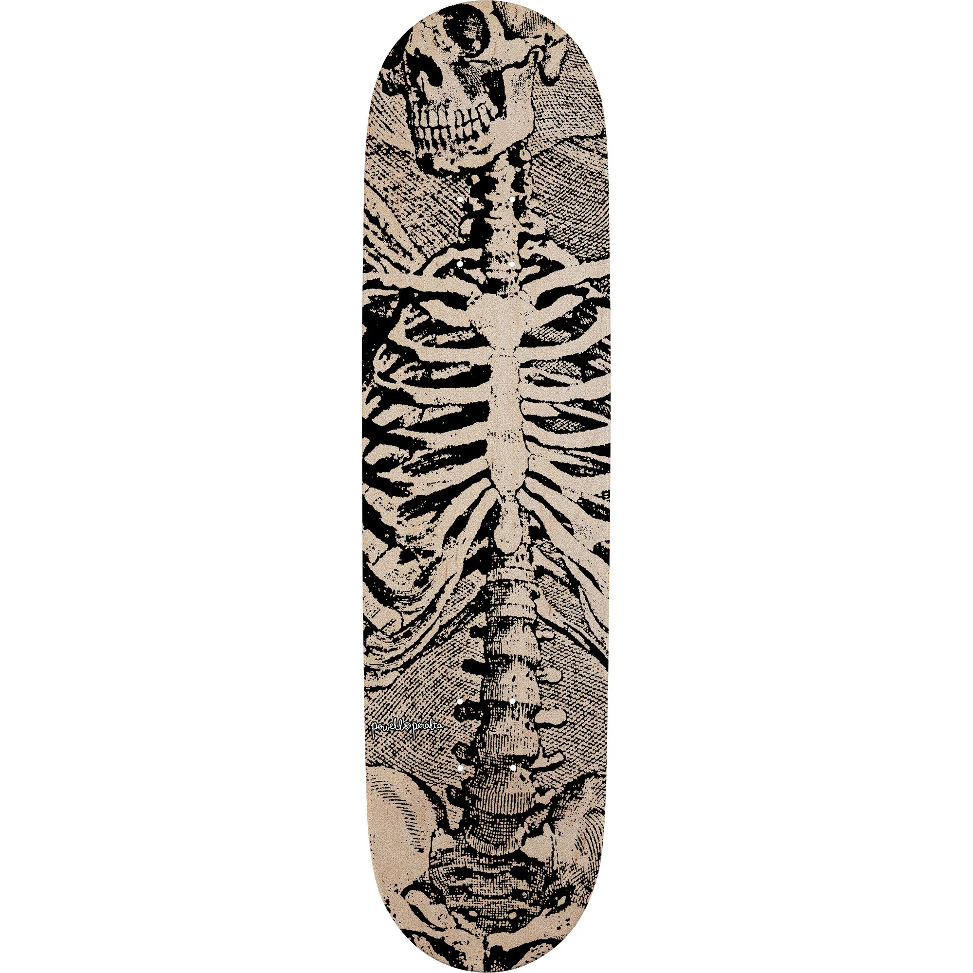 Powell Peralta Skateboard Griptape Skeleton Clear 10.5" x 33" - Image 2