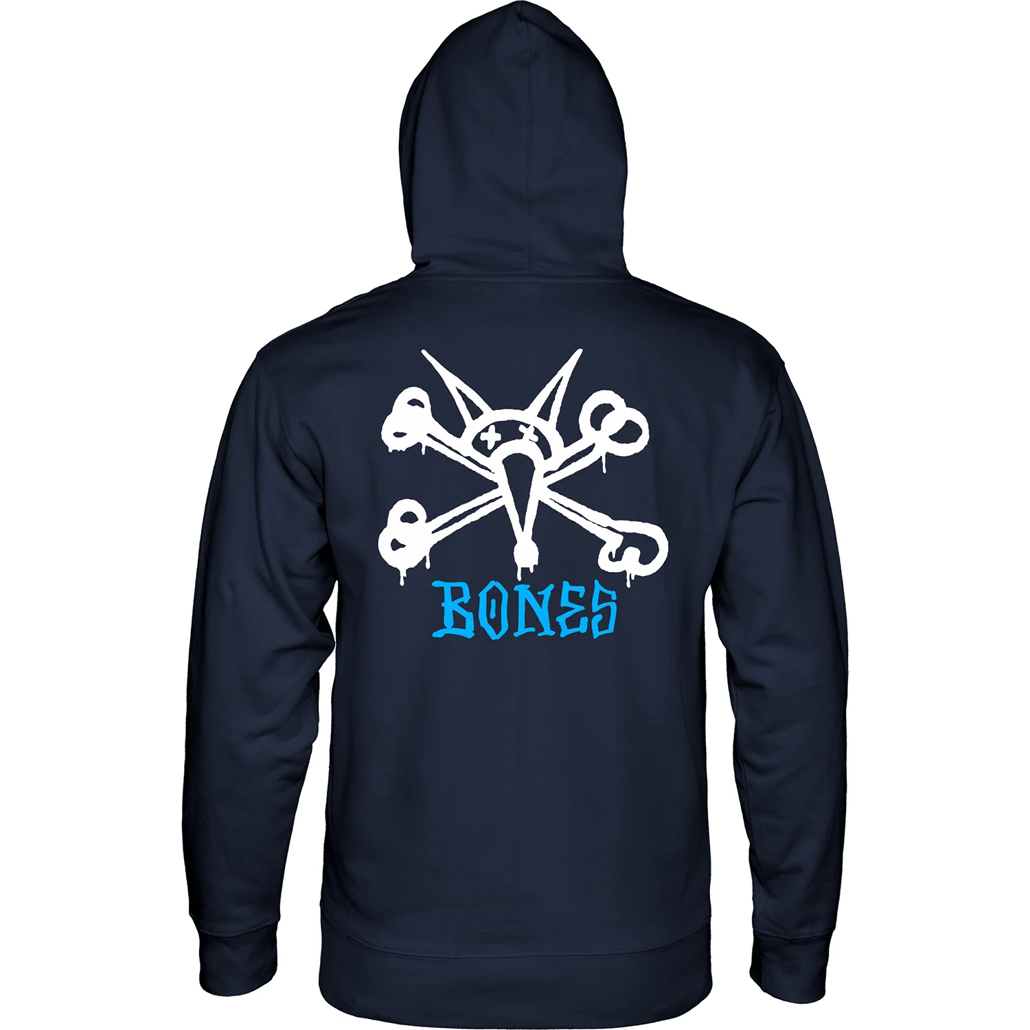 Powell Peralta Skateboard Hoody Rat Bones Navy - Image 2