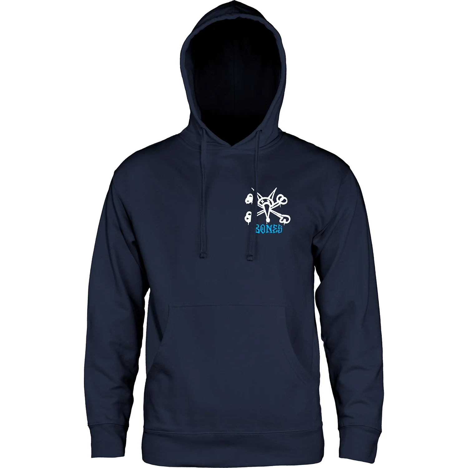 Powell Peralta Skateboard Hoody Rat Bones Navy - Image 3