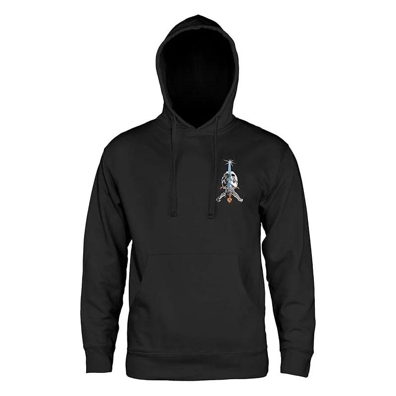 Powell Peralta Skateboard Hoody Skull and Sword Black - Image 3