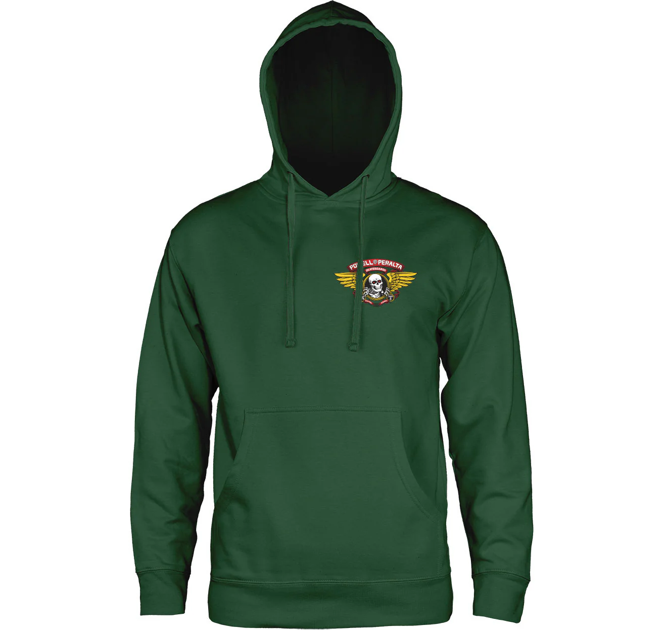 Powell Peralta Skateboard Hoody Winged Ripper Alpine Green - Image 3
