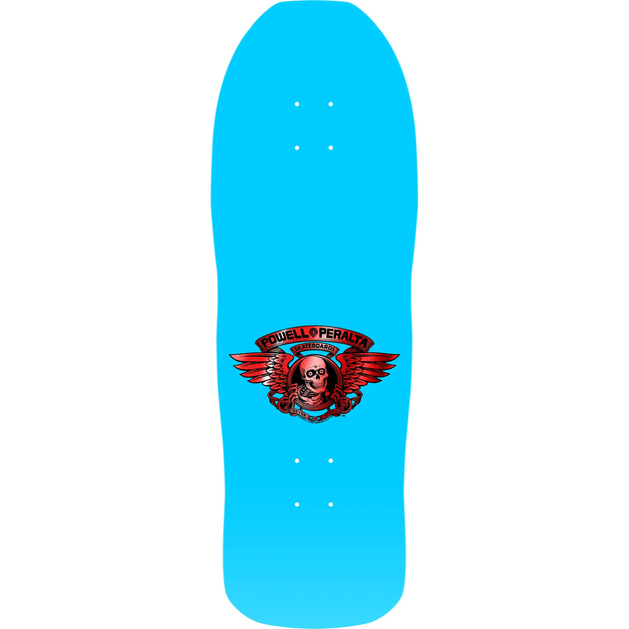 Powell Peralta Skateboard Mike Vallely Bug Blue/Red Foil / Independent/ Rat Bones White - Image 4