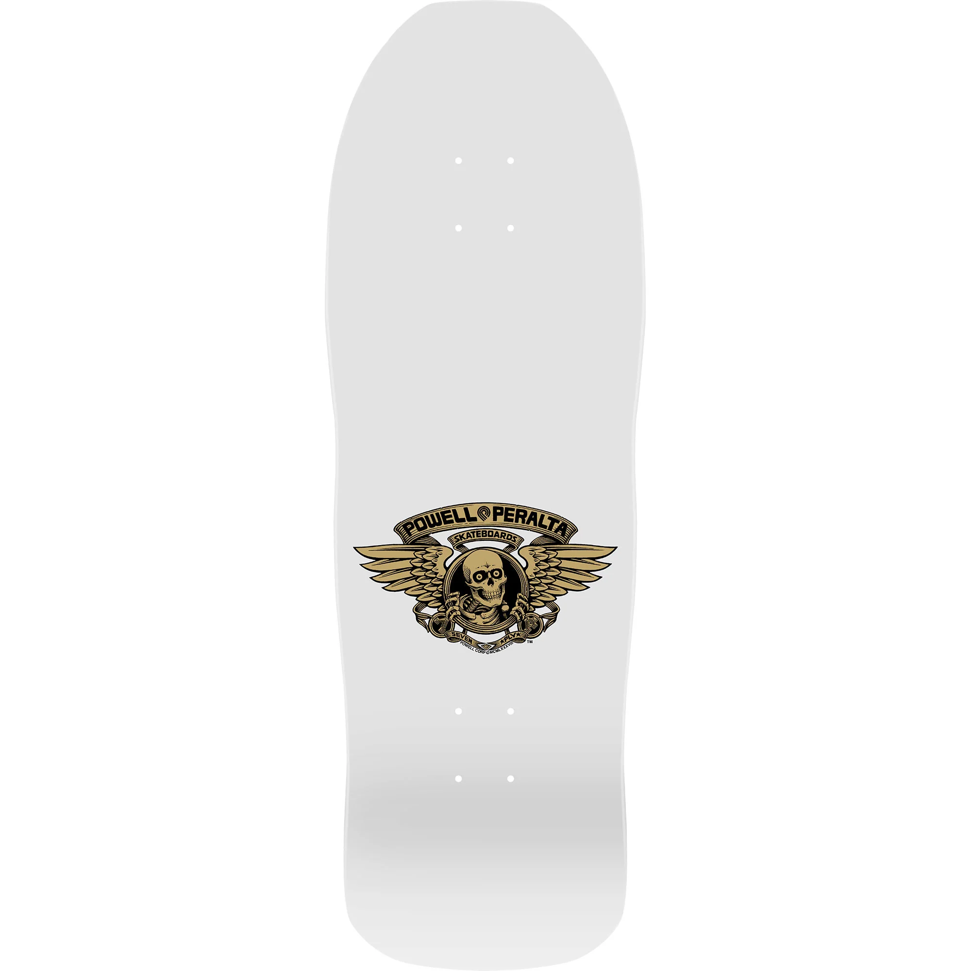 Powell Peralta Skateboard Mike Vallely Bug White / Independent/ Rat Bones Black - Image 4