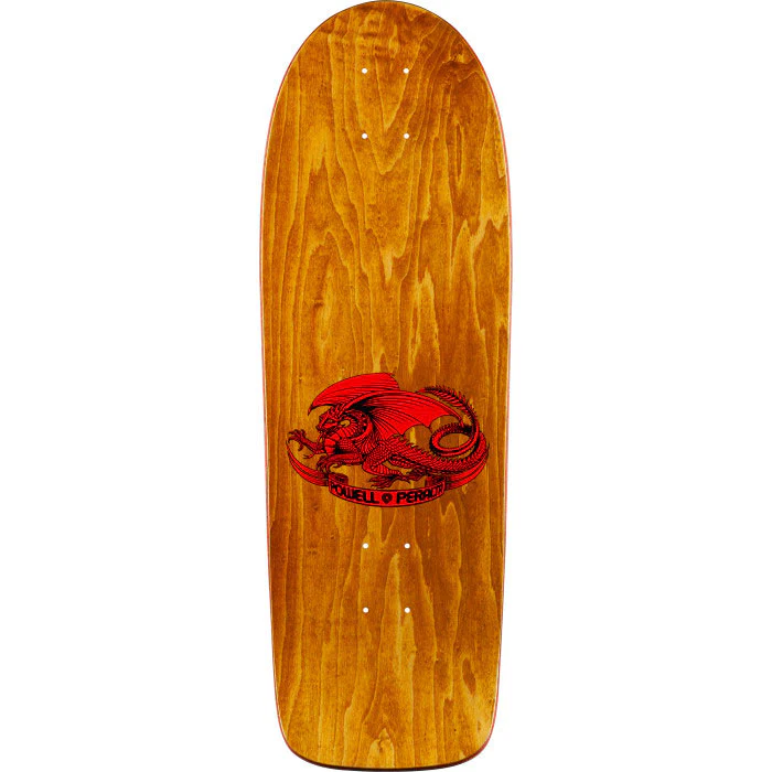 Powell Peralta Skateboard OG Skull and Sword Brown Stain / Independent/ Rat Bones White - Image 3