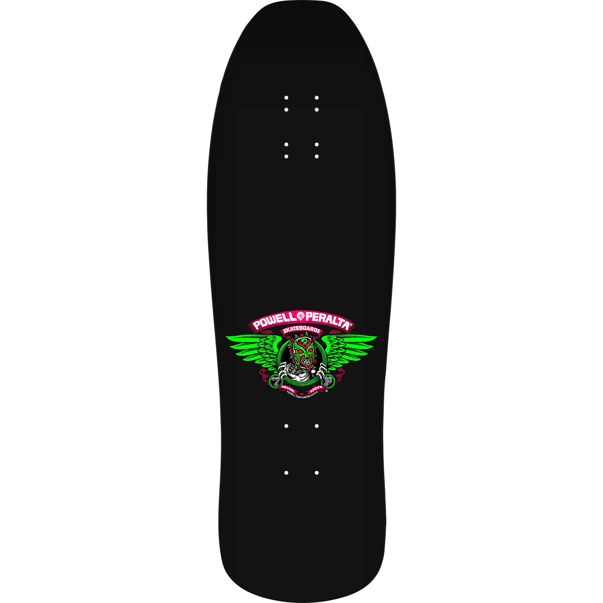 Powell Peralta Skateboard Nicky Guerrero Mask Blacklight / Independent / Rat Bones Blue - Image 5