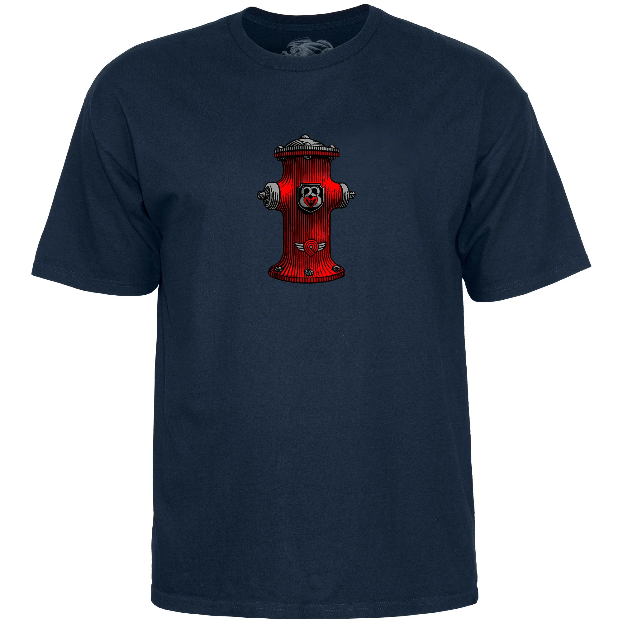 Powell Peralta Skateboard Shirt Andy Anderson Vajra Navy - Image 3