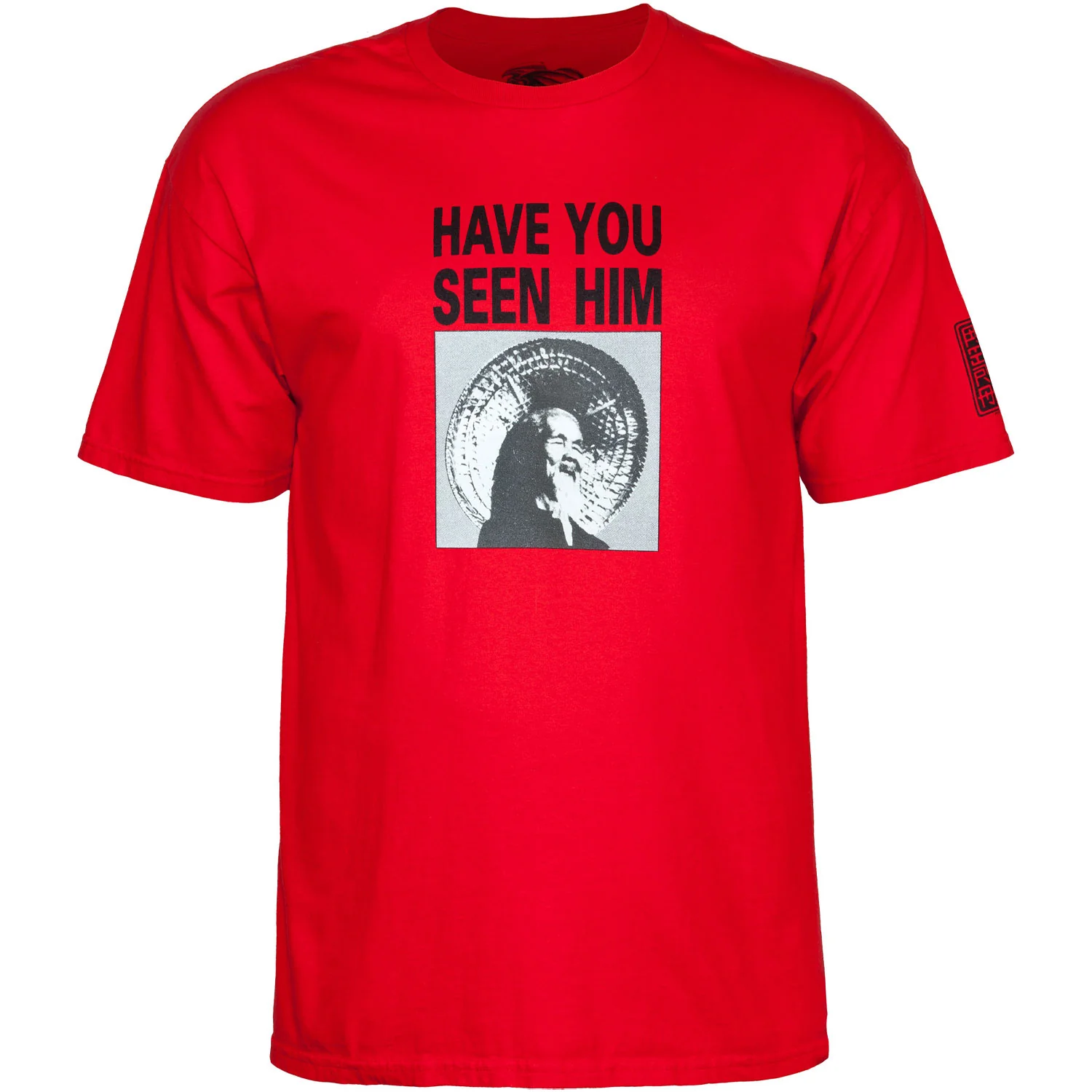 Powell Peralta Skateboard Shirt Animal Chin Red - Image 2