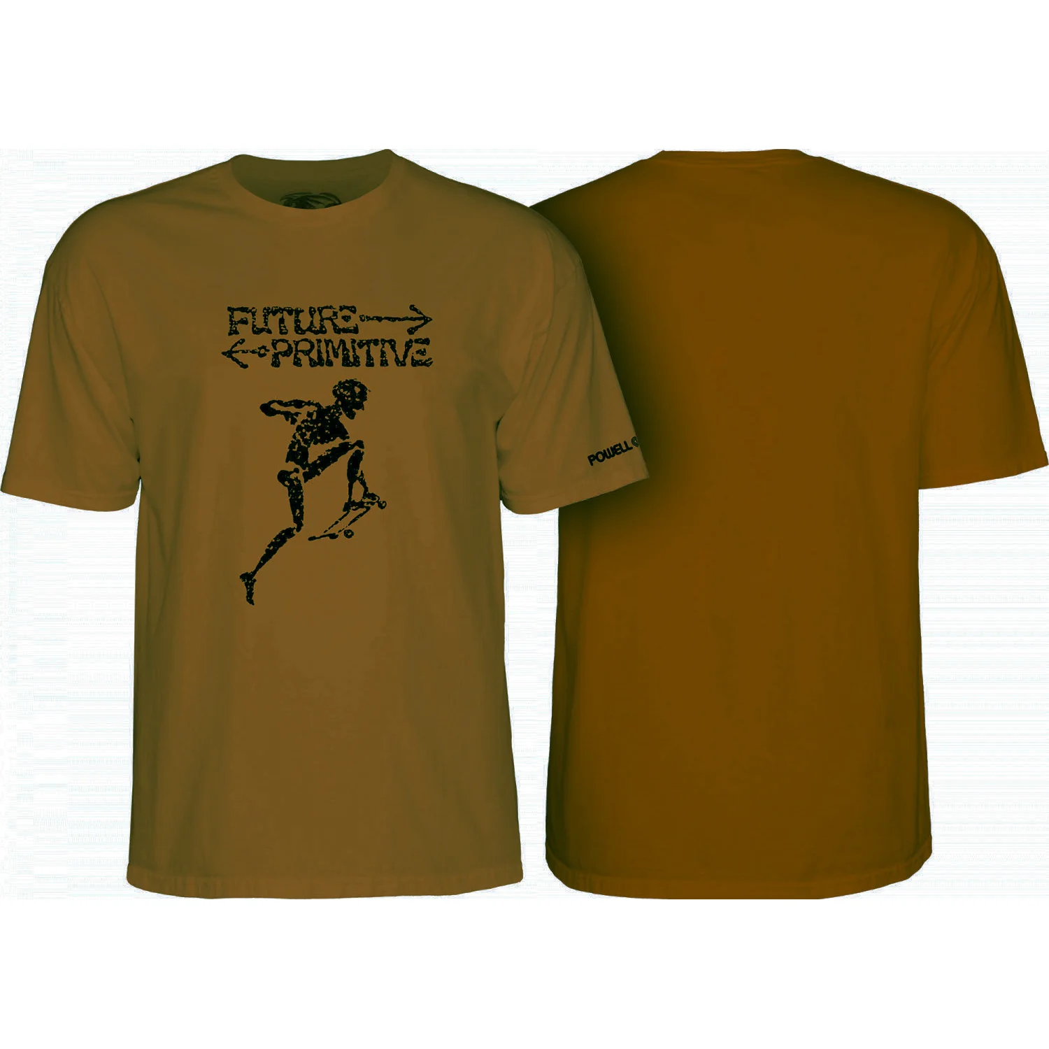 Powell Peralta Skateboard Shirt Future Primitive Military Green