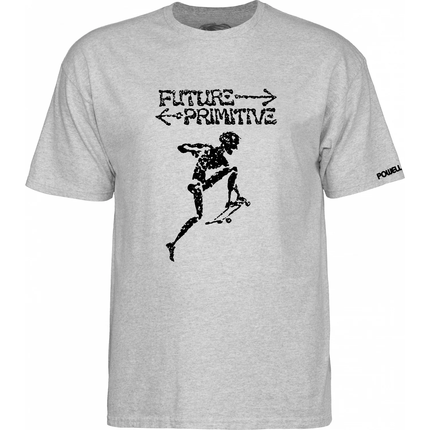 Powell Peralta Skateboard Shirt Future Primitive Sport Grey - Image 2