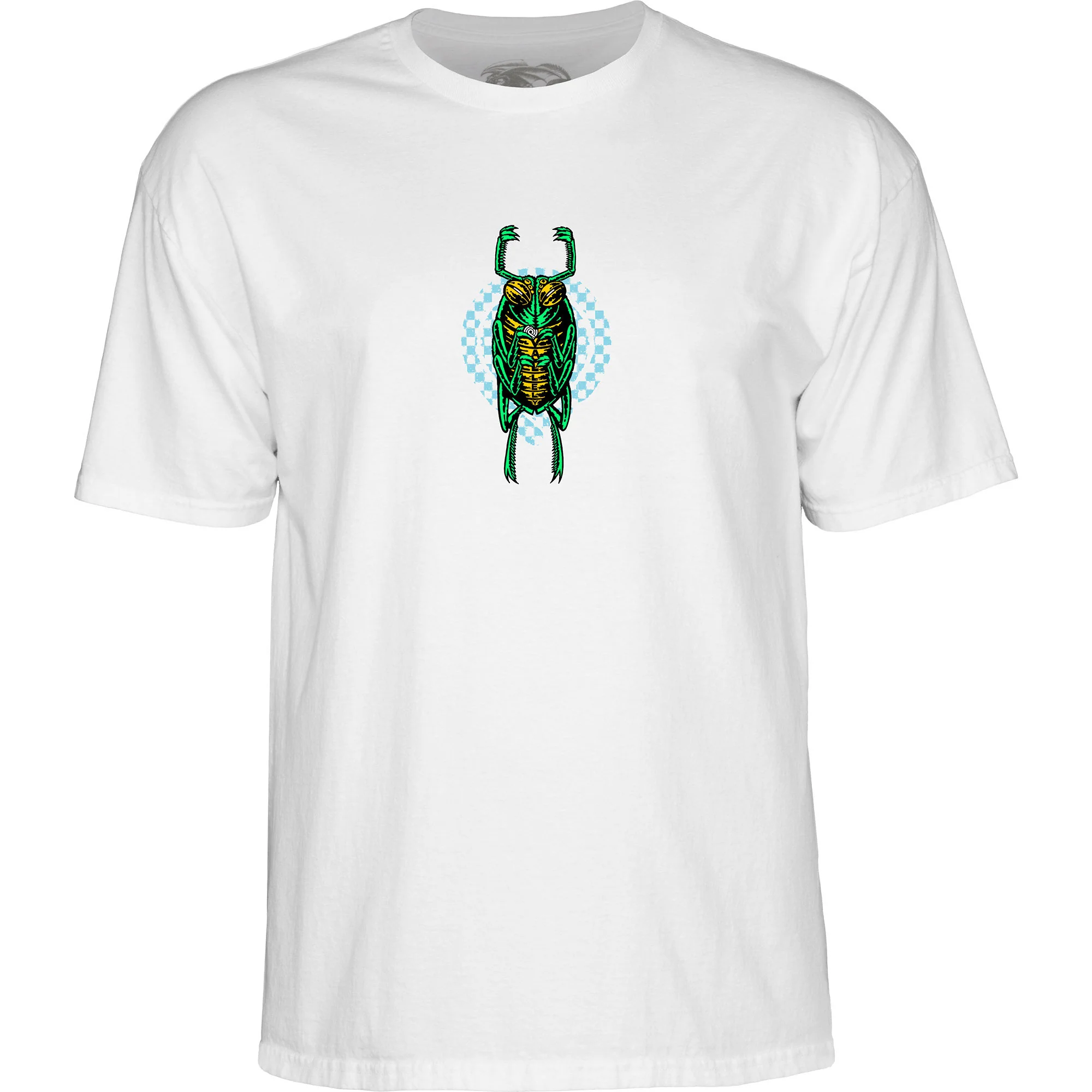 Powell Peralta Skateboard Shirt Mike Vallely Bug White - Image 3