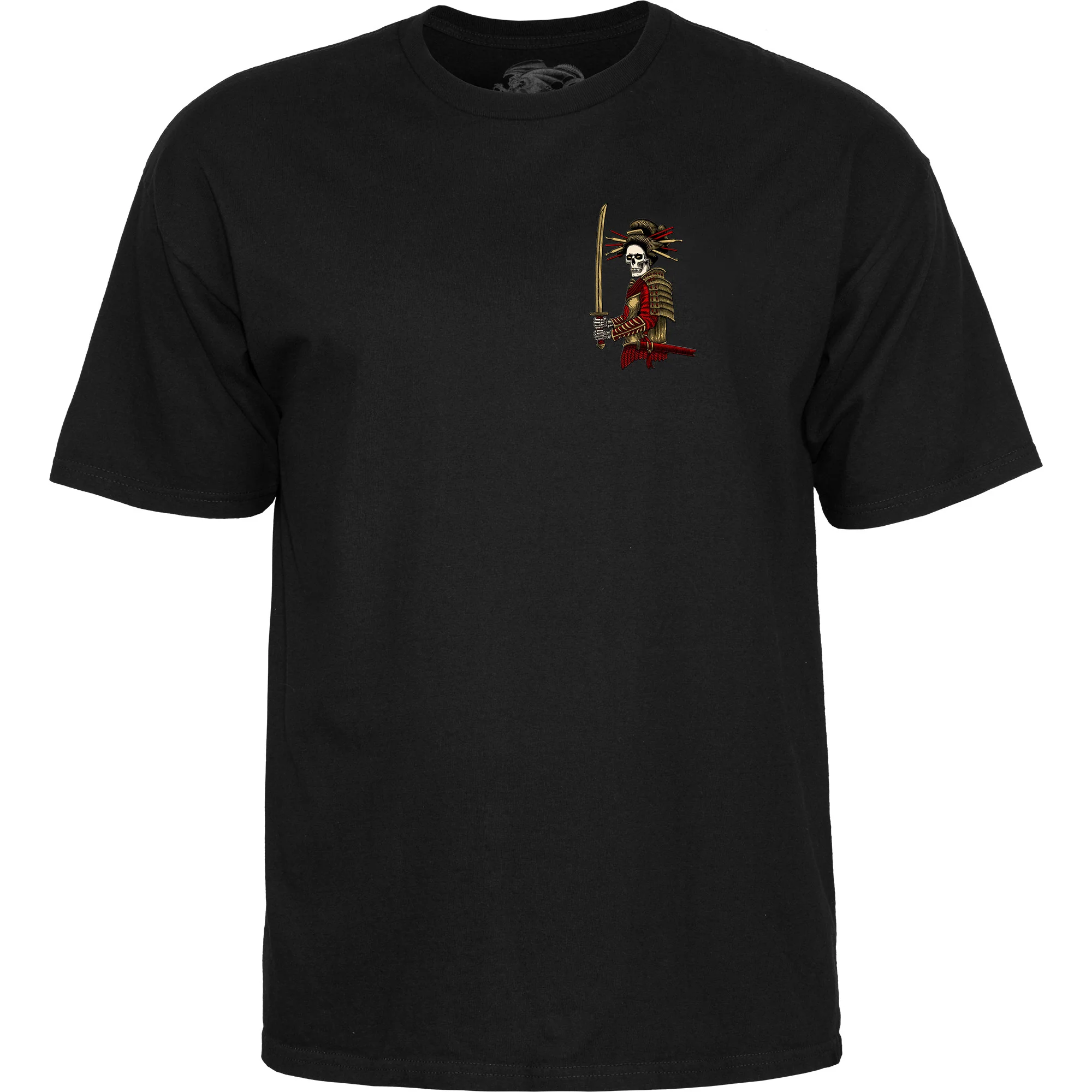 Powell Peralta Skateboard Shirt Sakura Yosozumi Onna-Bugeisha Black - Image 3