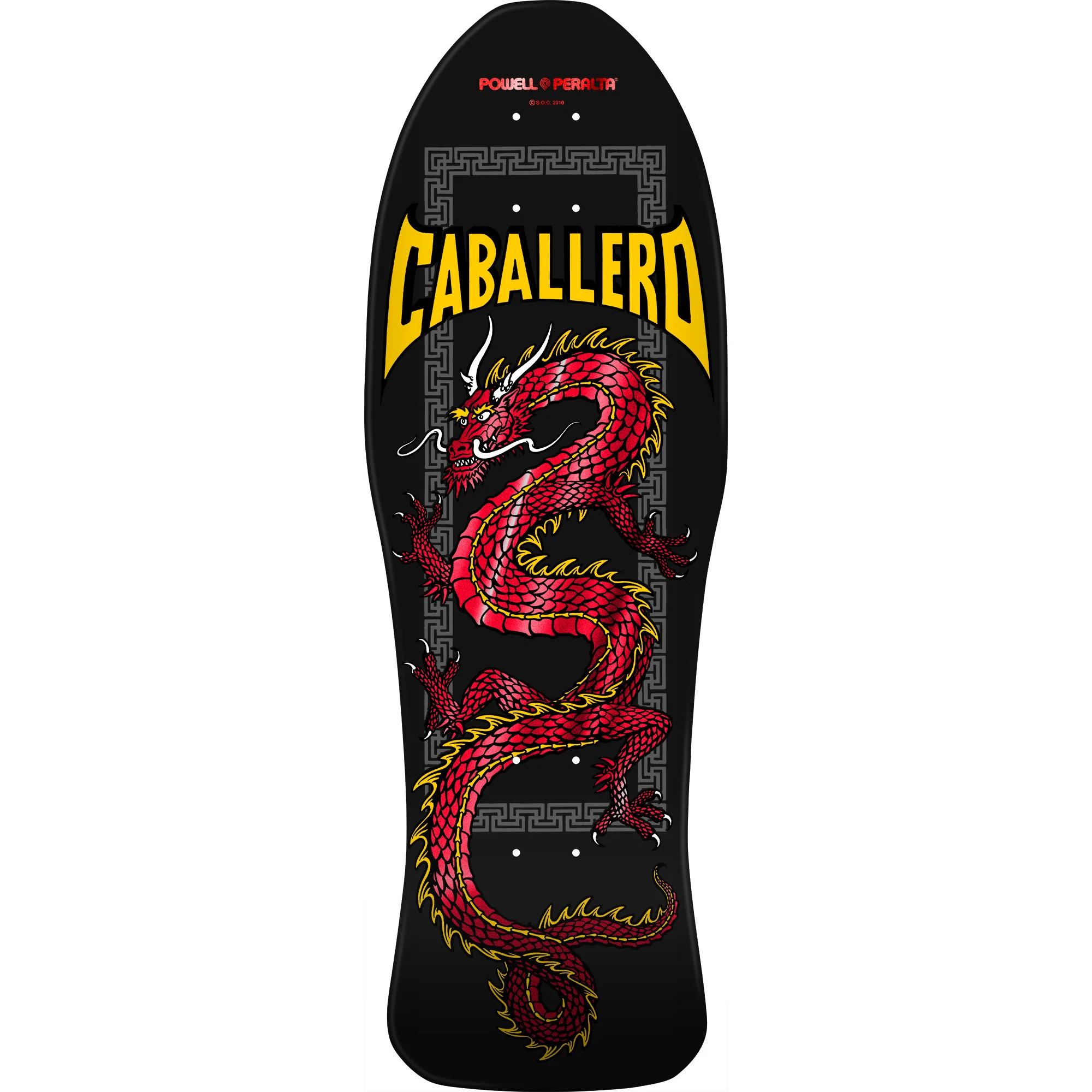 Powell Peralta Skateboard Steve Caballero Chinese Dragon Red Foil / Independent / Rat Bones Black - Image 4