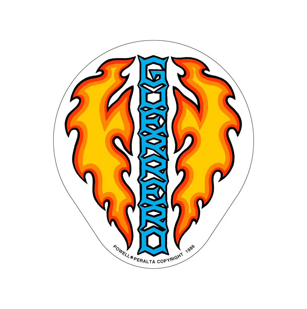 Powell Peralta Skateboard Stickers Bones Brigade 4-Pack - Image 2