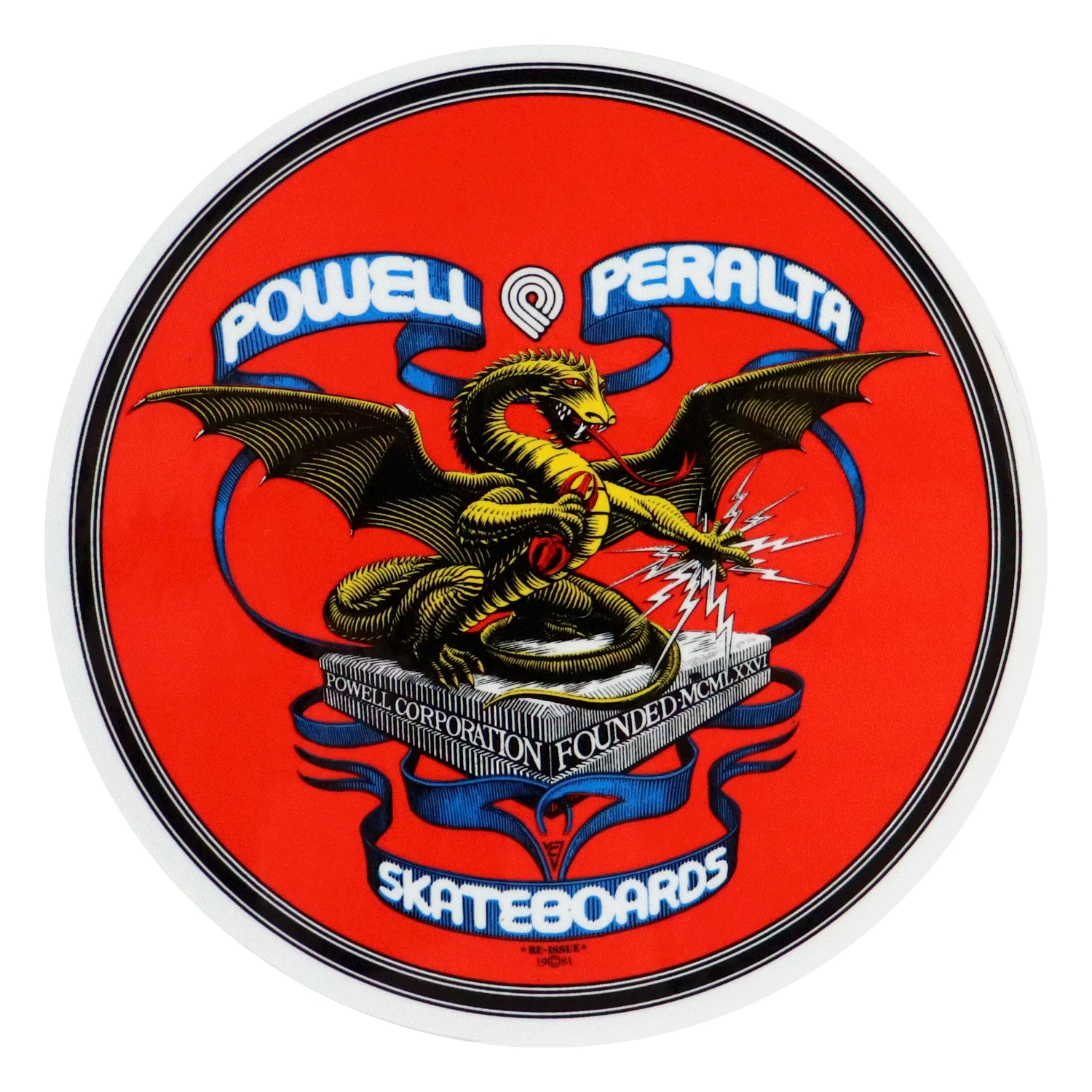 Powell Peralta Skateboard Stickers Classic 4-Pack - Image 2