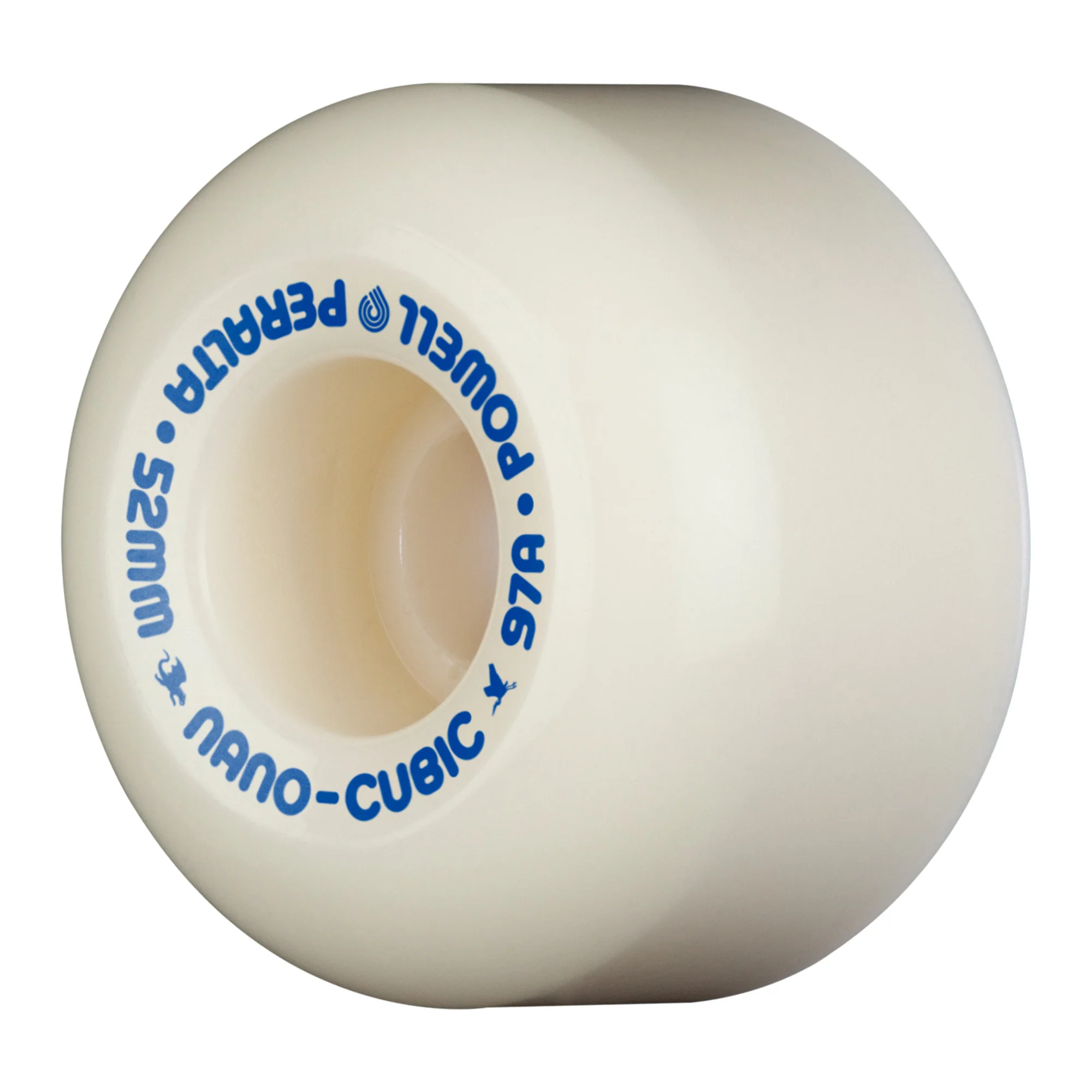 Powell Peralta Skateboard Wheels 52mm x 36mm Dragon Formula 97A Nano Cubic Andy Anderson Off White - Image 2