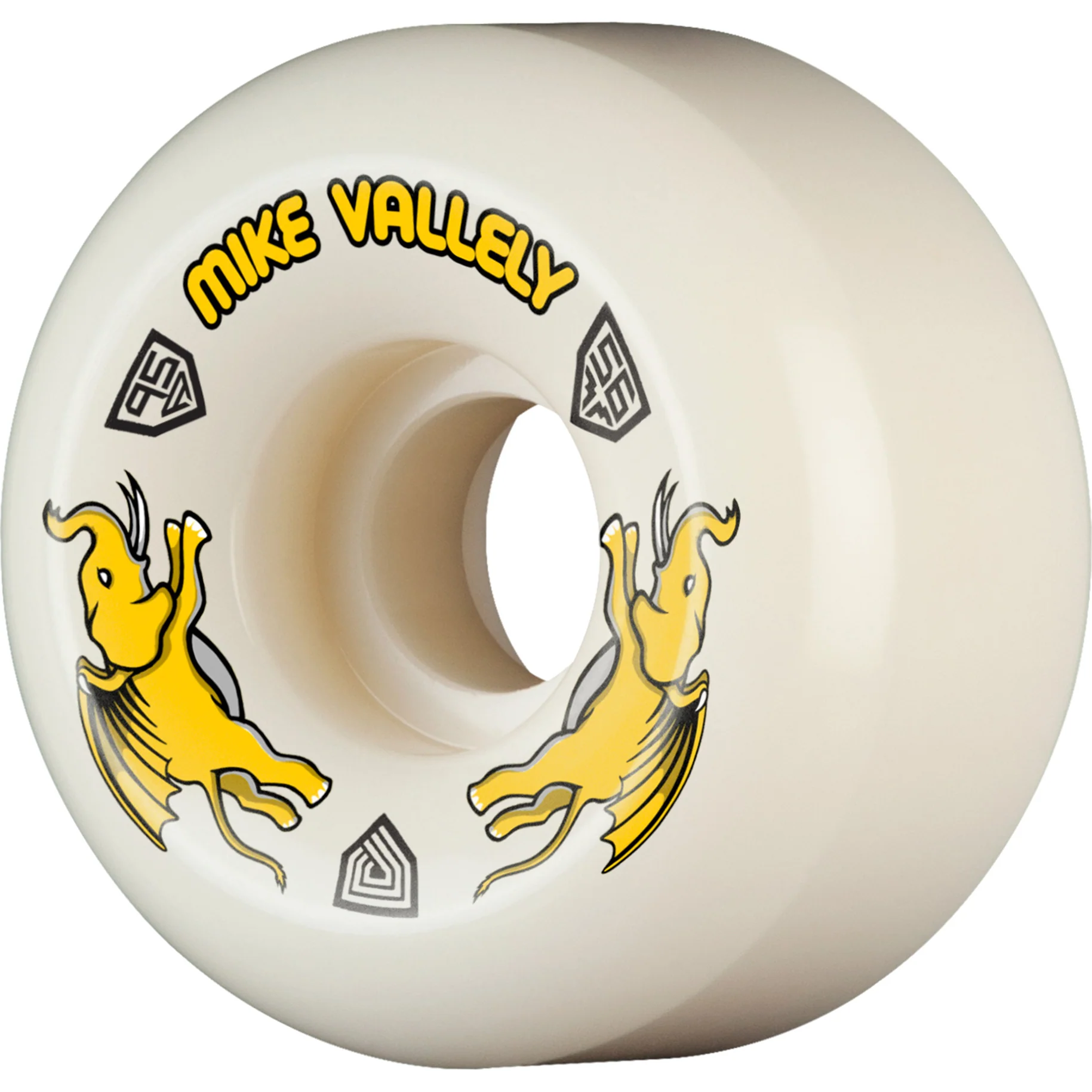 Powell Peralta Skateboard Wheels 56mm x 36mm Dragon Formula 95A Mike Vallely Pro - Image 2