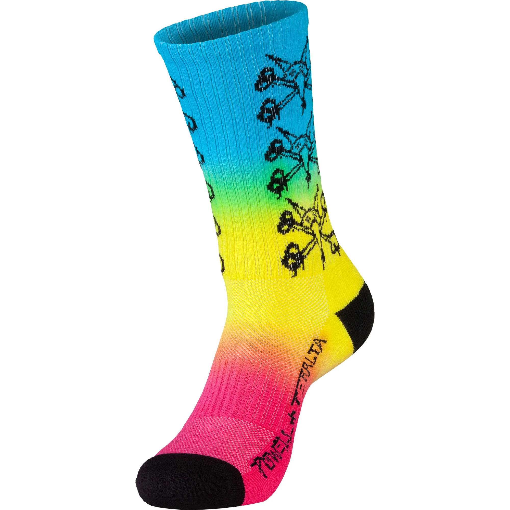 Powell Peralta Skateboards Cotton Socks Vato Rats Colby Fade Crew - Image 3